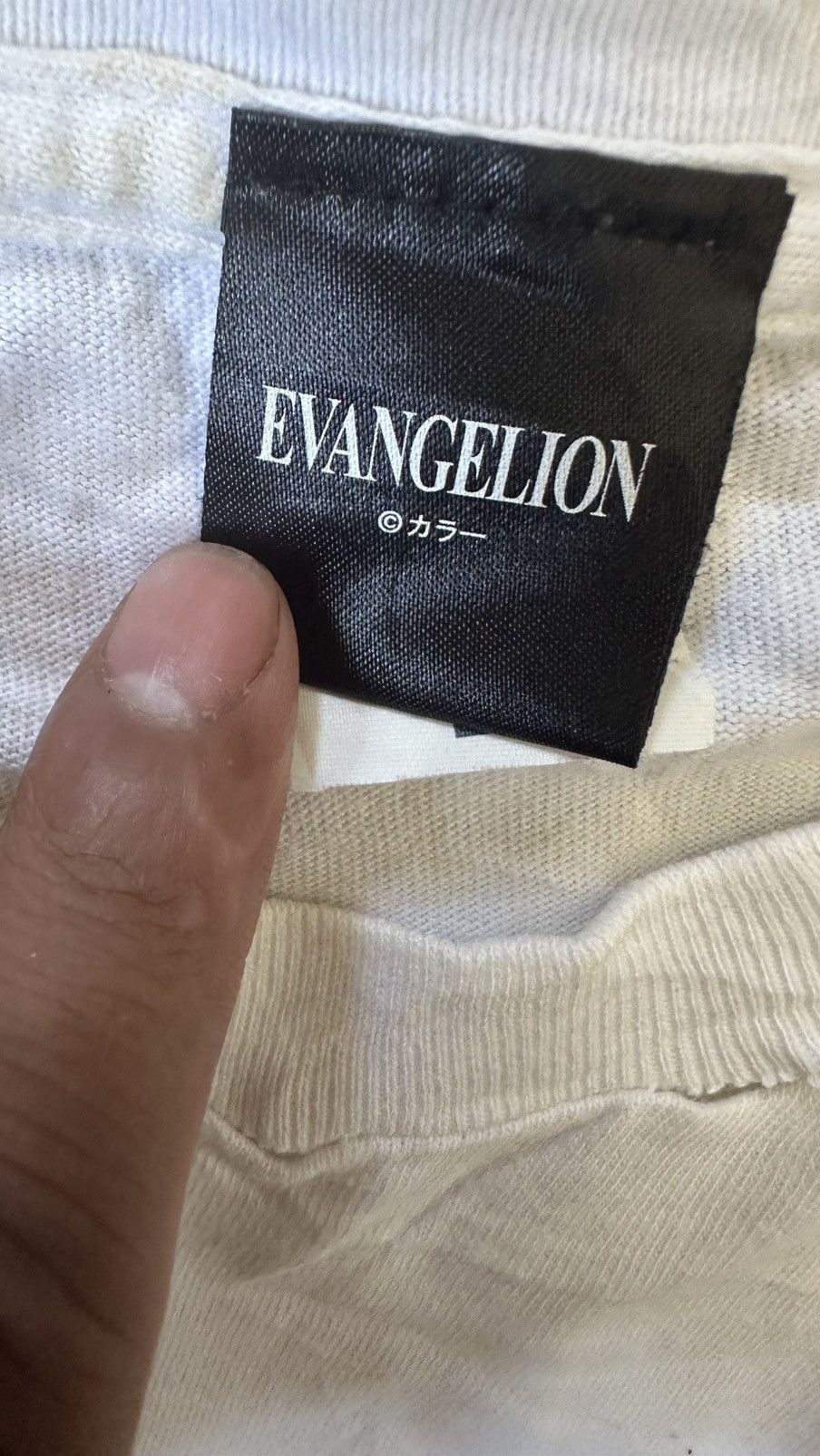 Anime EVANGELION X KASHIWA REYSOL ANIMA TEE Size US M / EU 48-50 / 2 - 4 Thumbnail