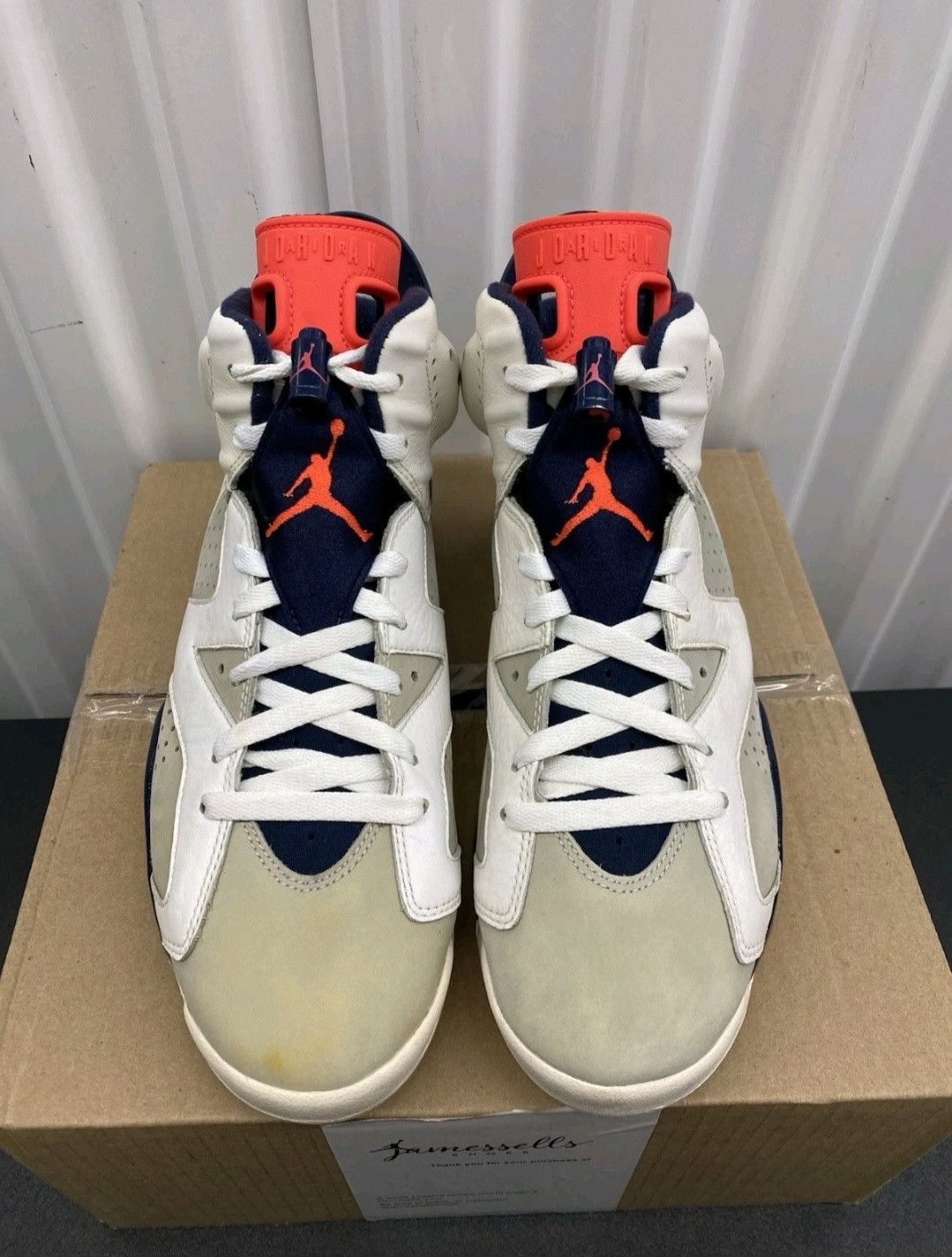 Jordan Brand Nike Air Jordan Retro 6 Tinker 384664104 Size 9 Men Size US 9 / EU 42 - 2 Thumbnail
