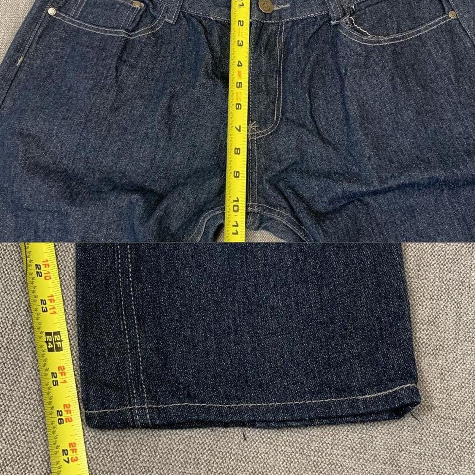 Other Y2K Mecca Baggy Dark Wash Denim Jeans Size US 36 / EU 52 - 8 Thumbnail