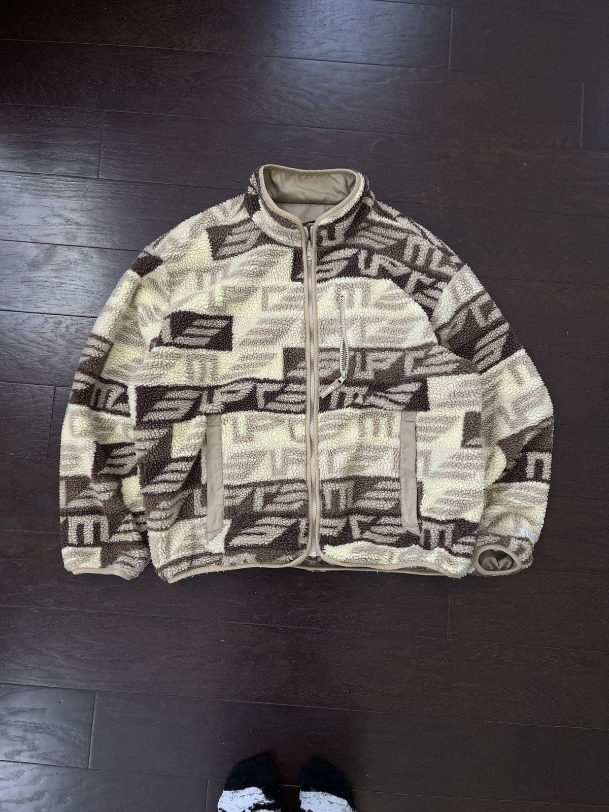 Supreme Supreme Geo Reversible WINDSTOPPER Fleece Jacket Size US L / EU 52-54 / 3 - 1 Thumbnail