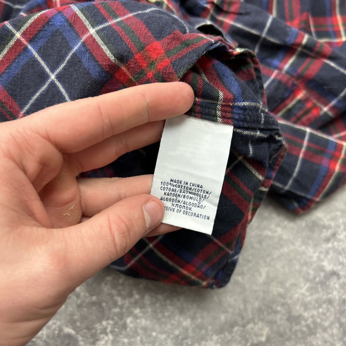 Polo Ralph Lauren Mens Polo Ralph Lauren Multicolored checked y2k button shirt Size US XL / EU 56 / 4 - 8 Thumbnail