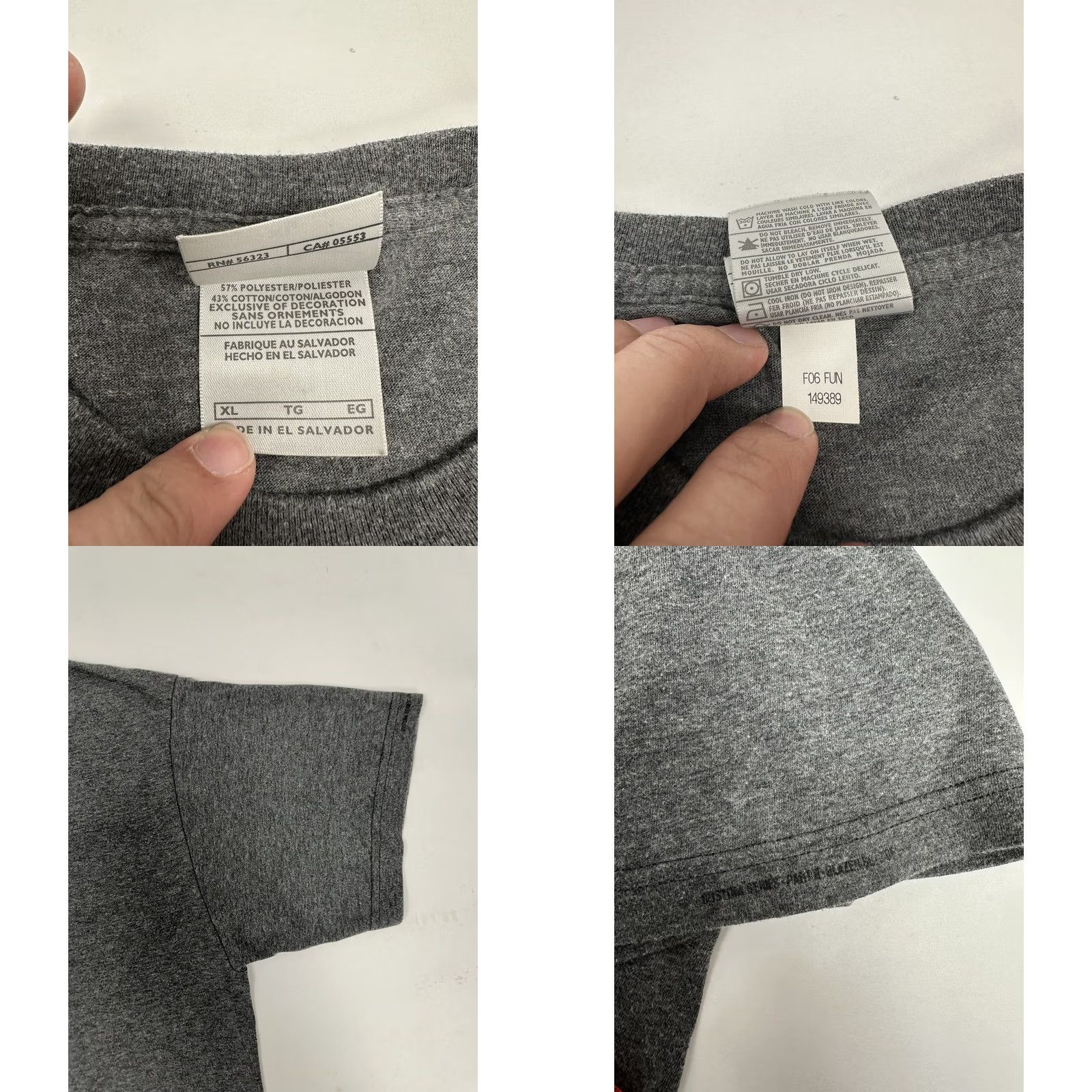 Nike VINTAGE Nike SB Todd Jordan ATV Print Tee XL Gray 2006 Custom Series Part II Blazer SB Men Size 46R - 8 Thumbnail