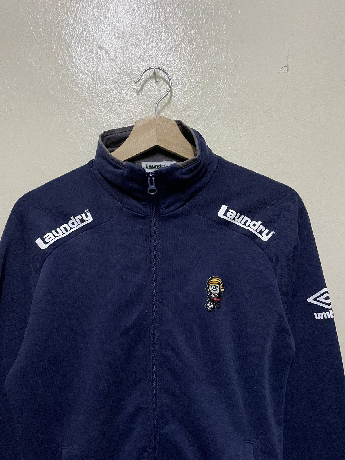 Umbro × Vintage Vintage Umbro x Laundry Zipper Sweater Rare Size US M / EU 48-50 / 2 - 2 Thumbnail