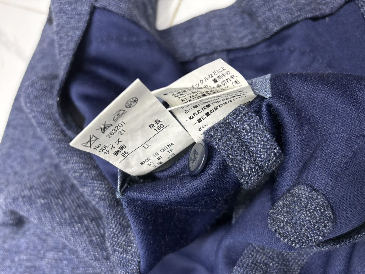 Issey Miyake Vintage Christian Orani “Classic Navy Textured Blazer” Size US M / EU 48-50 / 2 - 16 Thumbnail