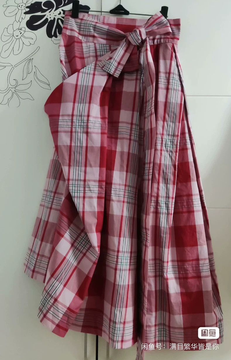 Vivienne Westwood Vivienne Westwood size02 Classic lace red checkered shirt a Size M / US 6-8 / IT 42-44 - 9 Thumbnail