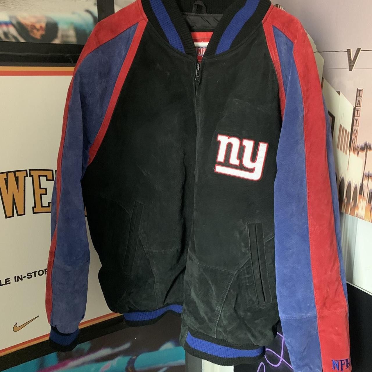 NFL Vintage New York Giants Jacket Size US XL / EU 56 / 4 - 1 Thumbnail