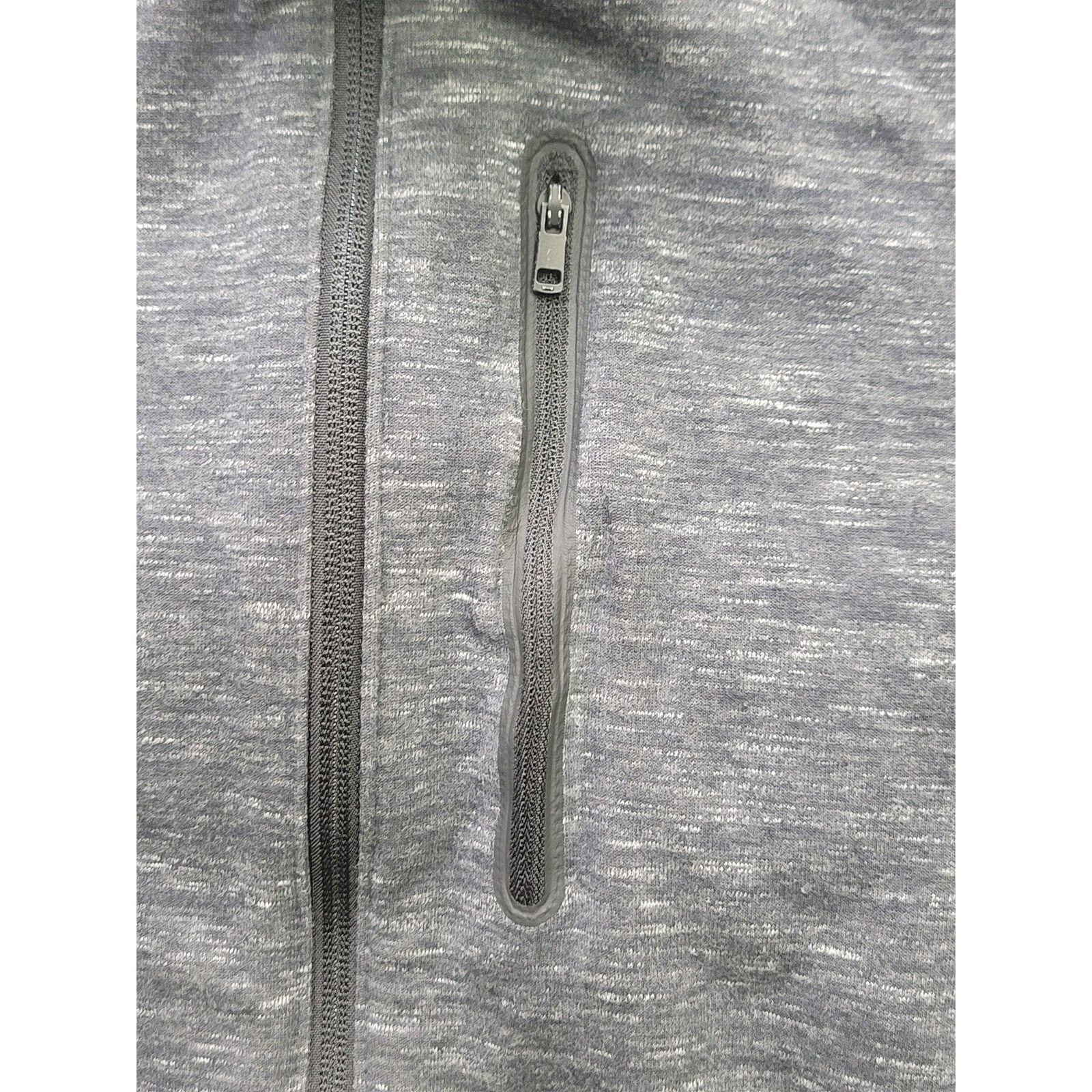 Uniqlo Uniqlo Women's Large Zipper Hoodie Jacket Gray Size L / US 10 / IT 46 - 8 Thumbnail