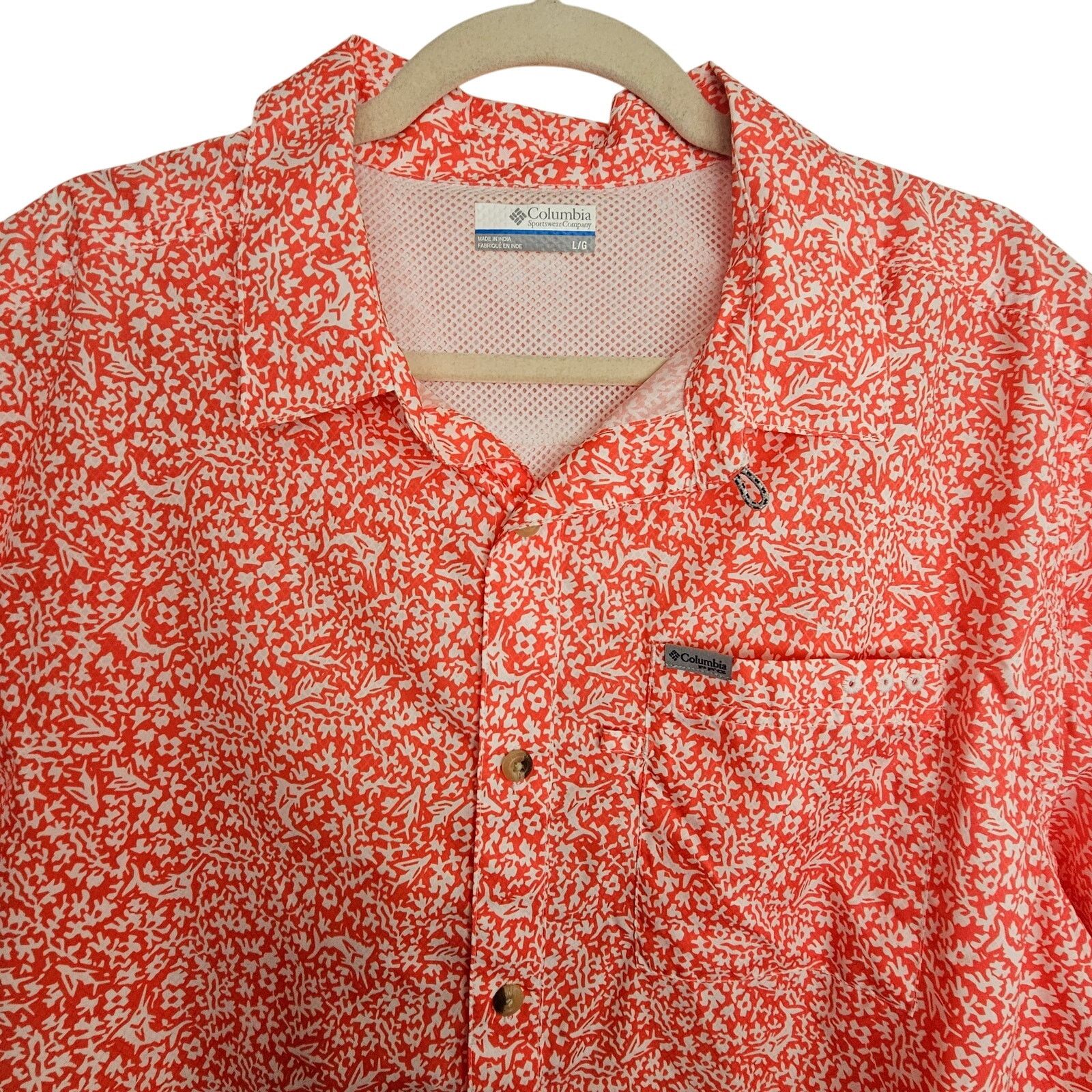 Columbia Columbia PFG Mens Vented Fishing Shirt Sz L Gorpcore Outdoor Size US L / EU 52-54 / 3 - 2 Thumbnail