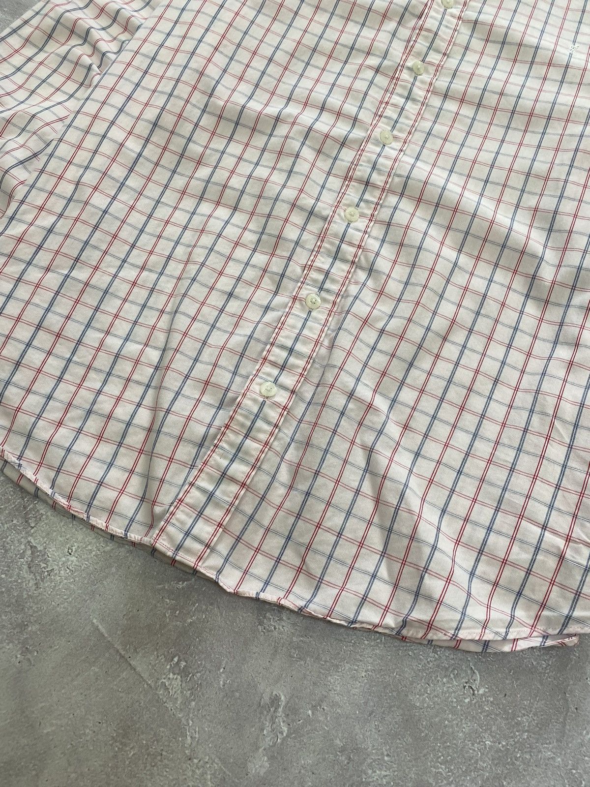 Yves Saint Laurent Vintage YSL Long Sleeve Checkered Shirt Size L Size US L / EU 52-54 / 3 - 4 Thumbnail