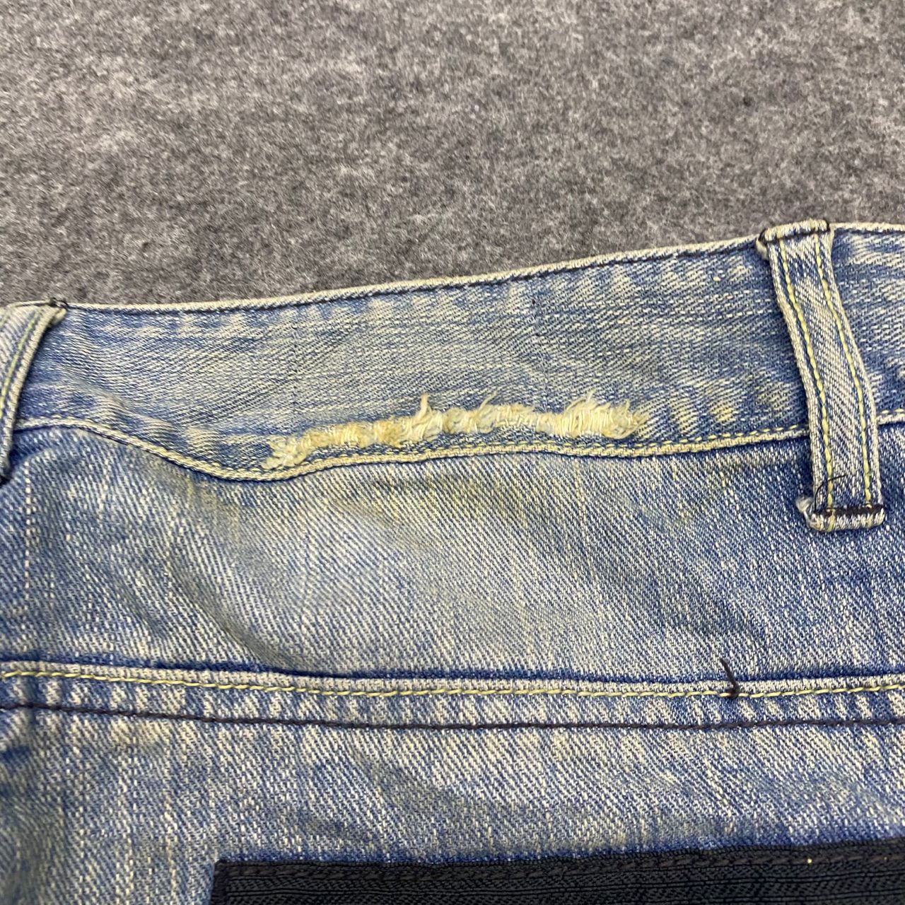 Japanese Brand 💥Best Offer💥Vintage Gold Monkey Project Distressed Denim Size US 34 / EU 50 - 17 Thumbnail