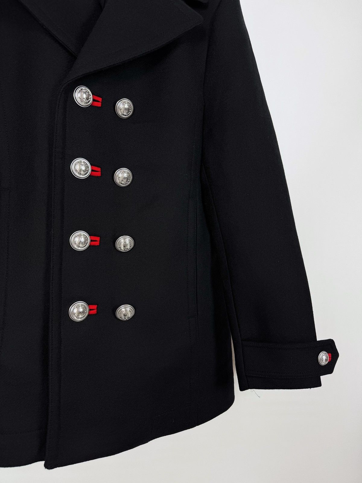 H&M H&M x Rabanne Wool Black Coat Jacket Size US S / EU 44-46 / 1 - 7 Thumbnail