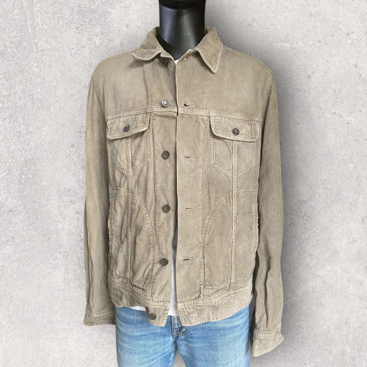 Dolce & Gabbana 2000’s Dolce And Gabbana Corduroy Jacket Size US M / EU 48-50 / 2 - 4 Thumbnail
