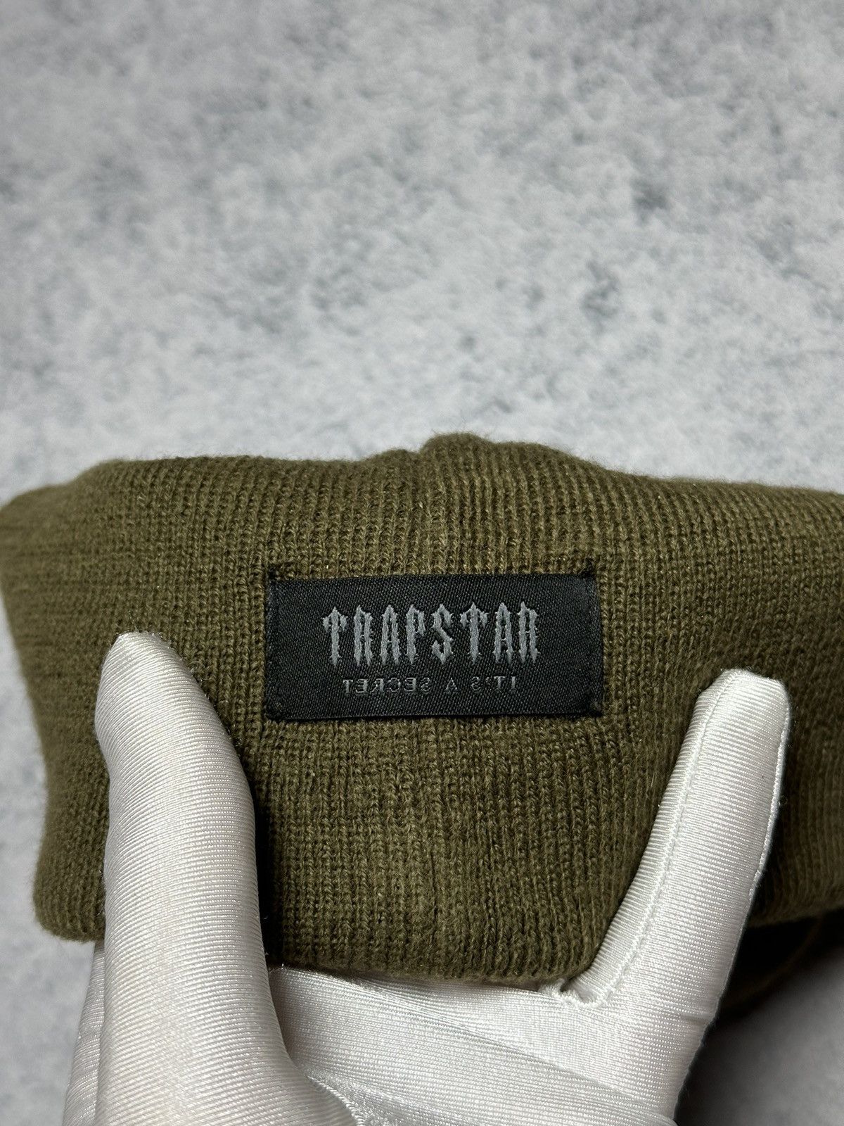 Trapstar London Trapstar London Olive Beanie Hat Size ONE SIZE - 7 Thumbnail