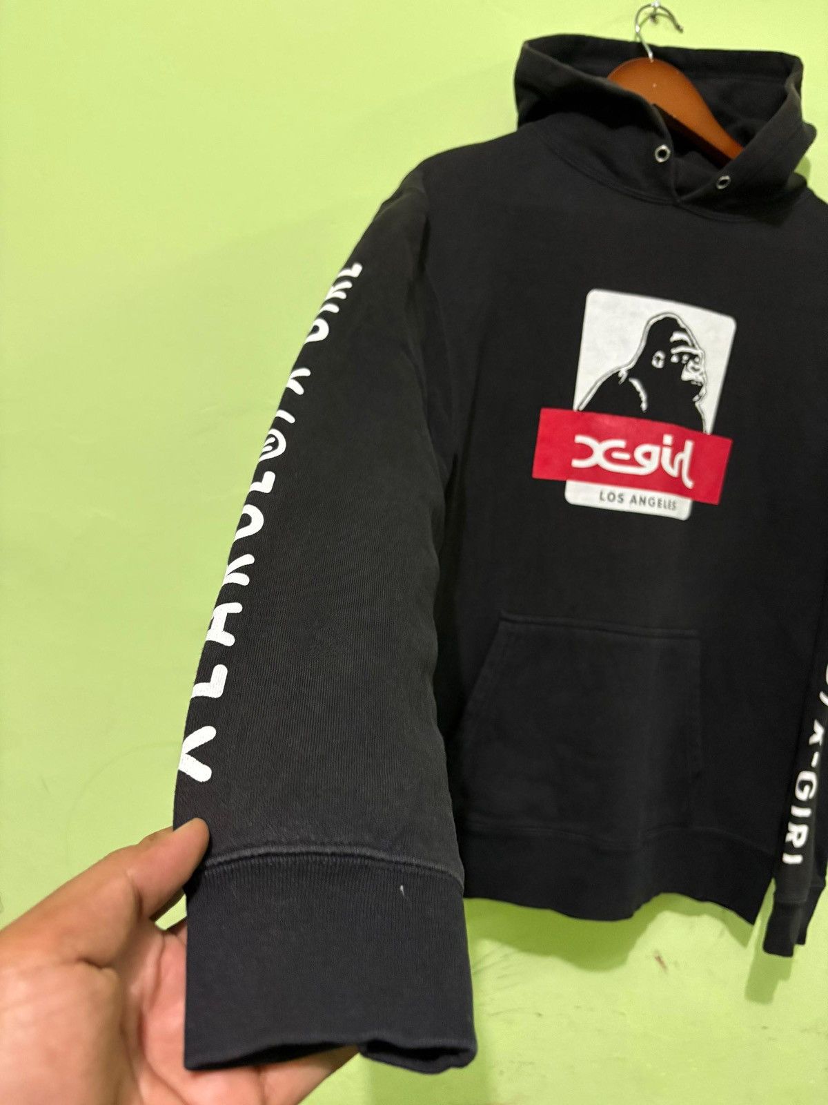 X-LARGE X-large X X-Girl Hoodie Big Logo Design Size US M / EU 48-50 / 2 - 2 Thumbnail