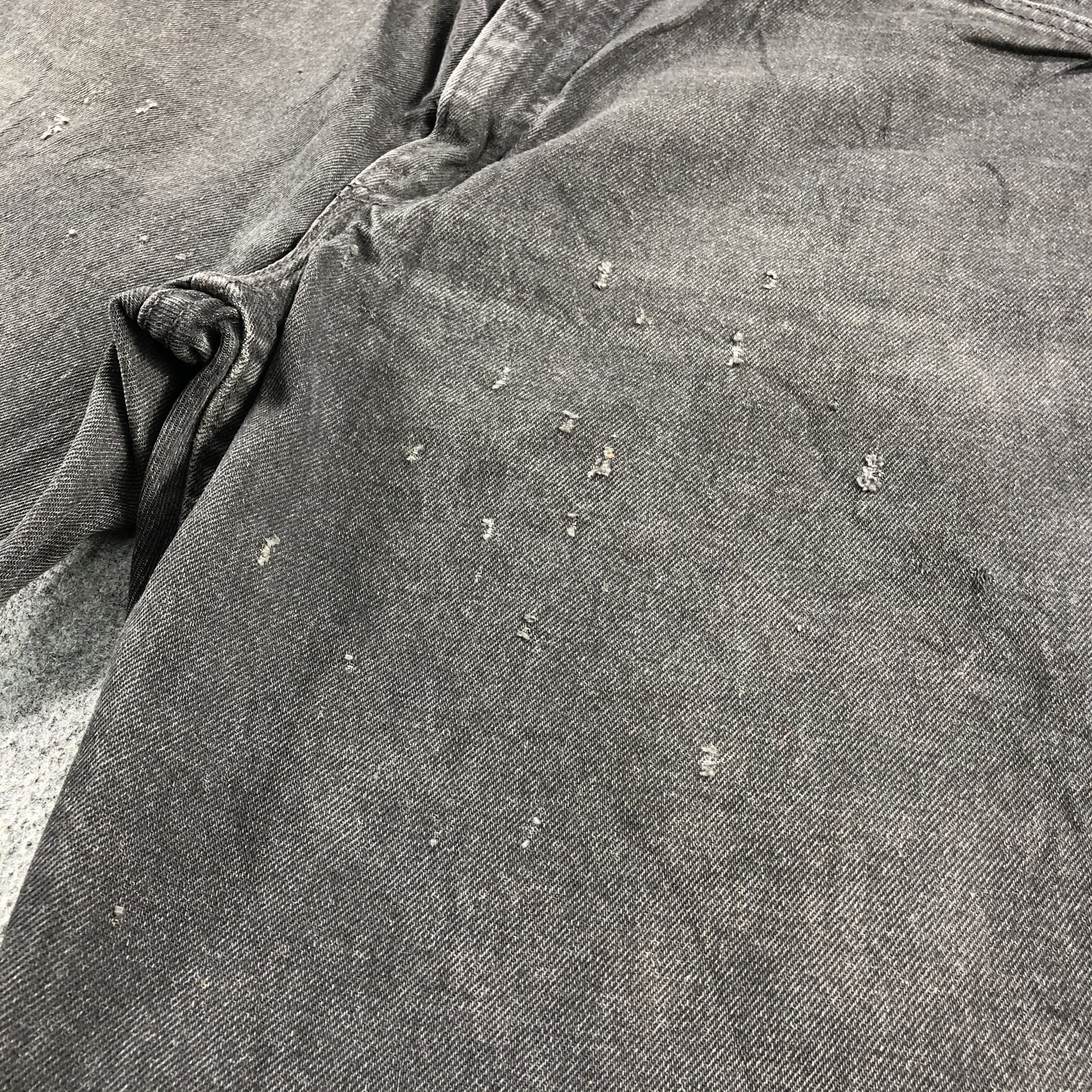 Levi's Vintage 90s Faded Black Levis 560 Jeans-J2408 Size US 37 - 10 Thumbnail