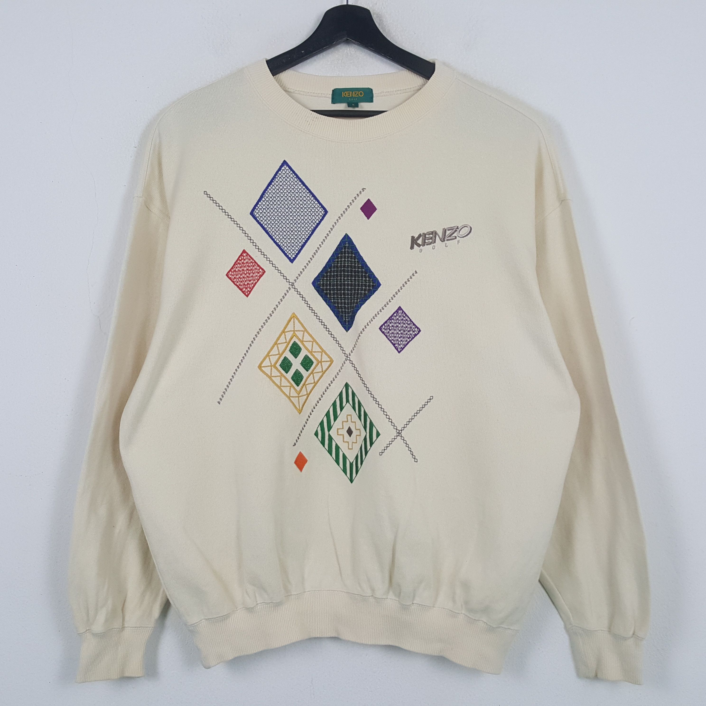 Kenzo KENZO Japanese Brand Streetwear Sweatshirt C293N3 Size US L / EU 52-54 / 3 - 1 Thumbnail