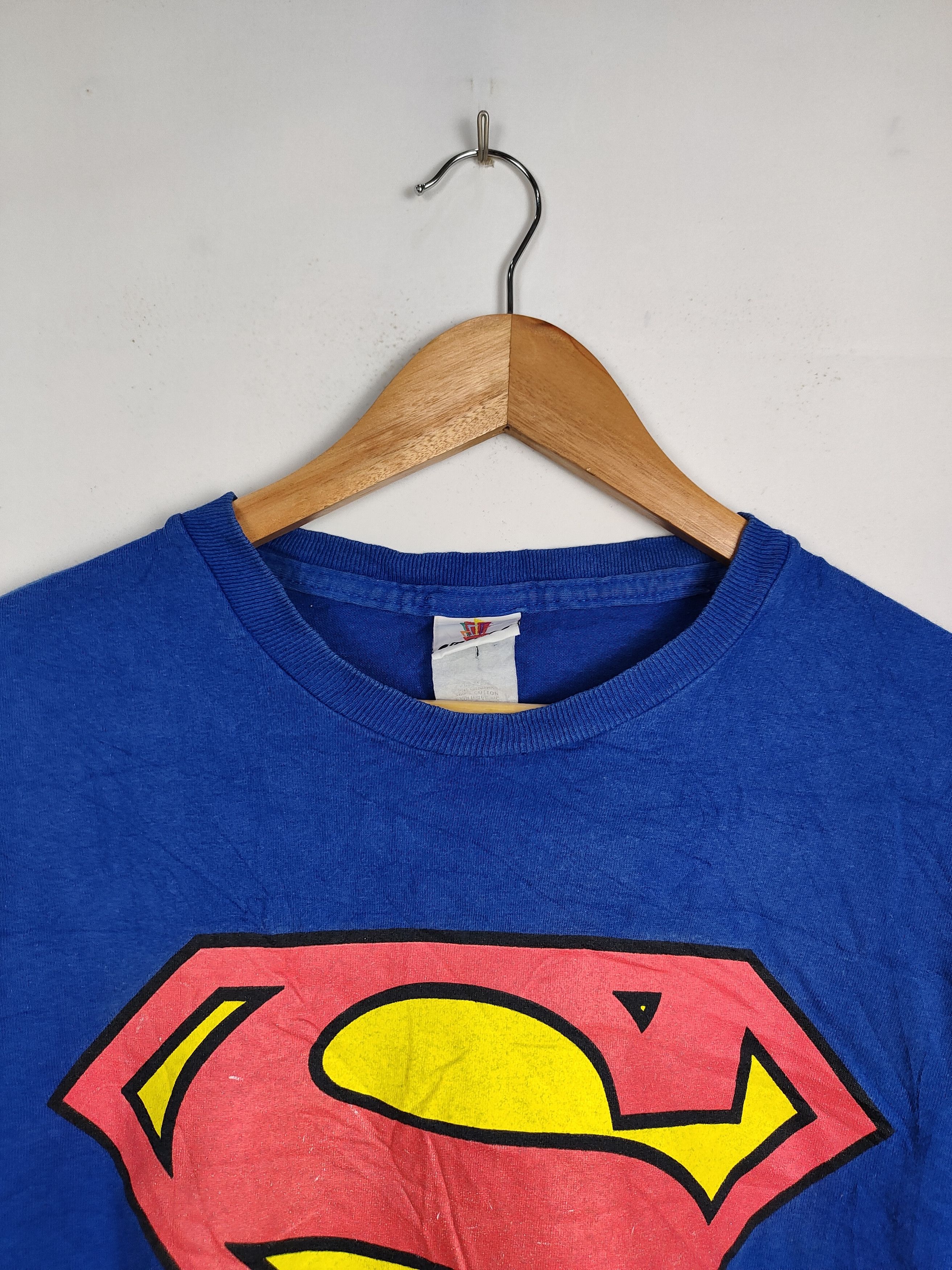 DC Comics × Vintage Vintage DC Comics Superman Shirt Size US M / EU 48-50 / 2 - 2 Thumbnail