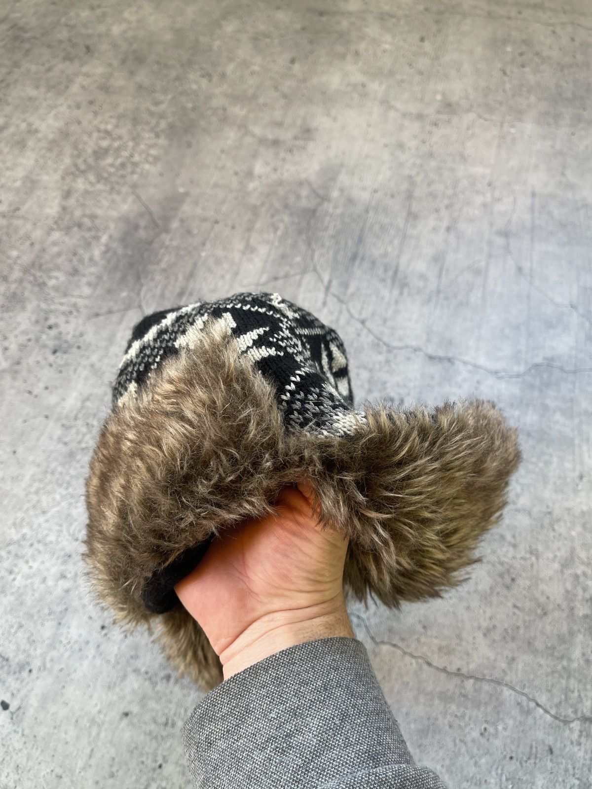 Vintage Fur avant-garde hat Size ONE SIZE - 6 Thumbnail