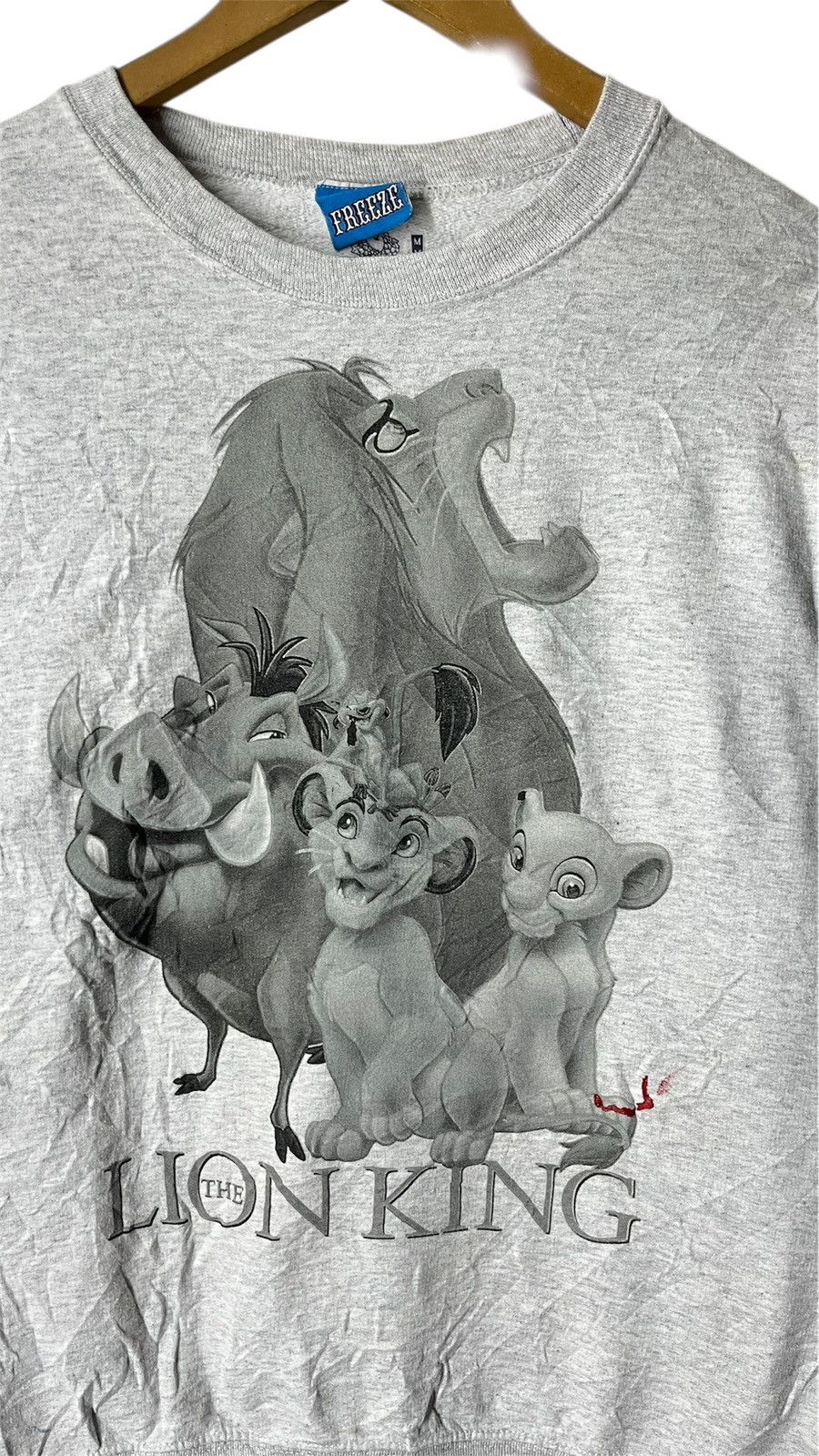 Vintage THE LION KING MOVIE 90s SWEATSHIRT JACKET Size US S / EU 44-46 / 1 - 5 Thumbnail