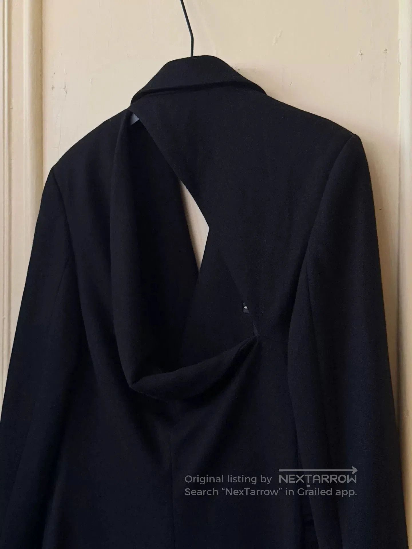 Alexander McQueen Alexander McQueen Black Wool Coat. Size US S / EU 44-46 / 1 - 5 Thumbnail