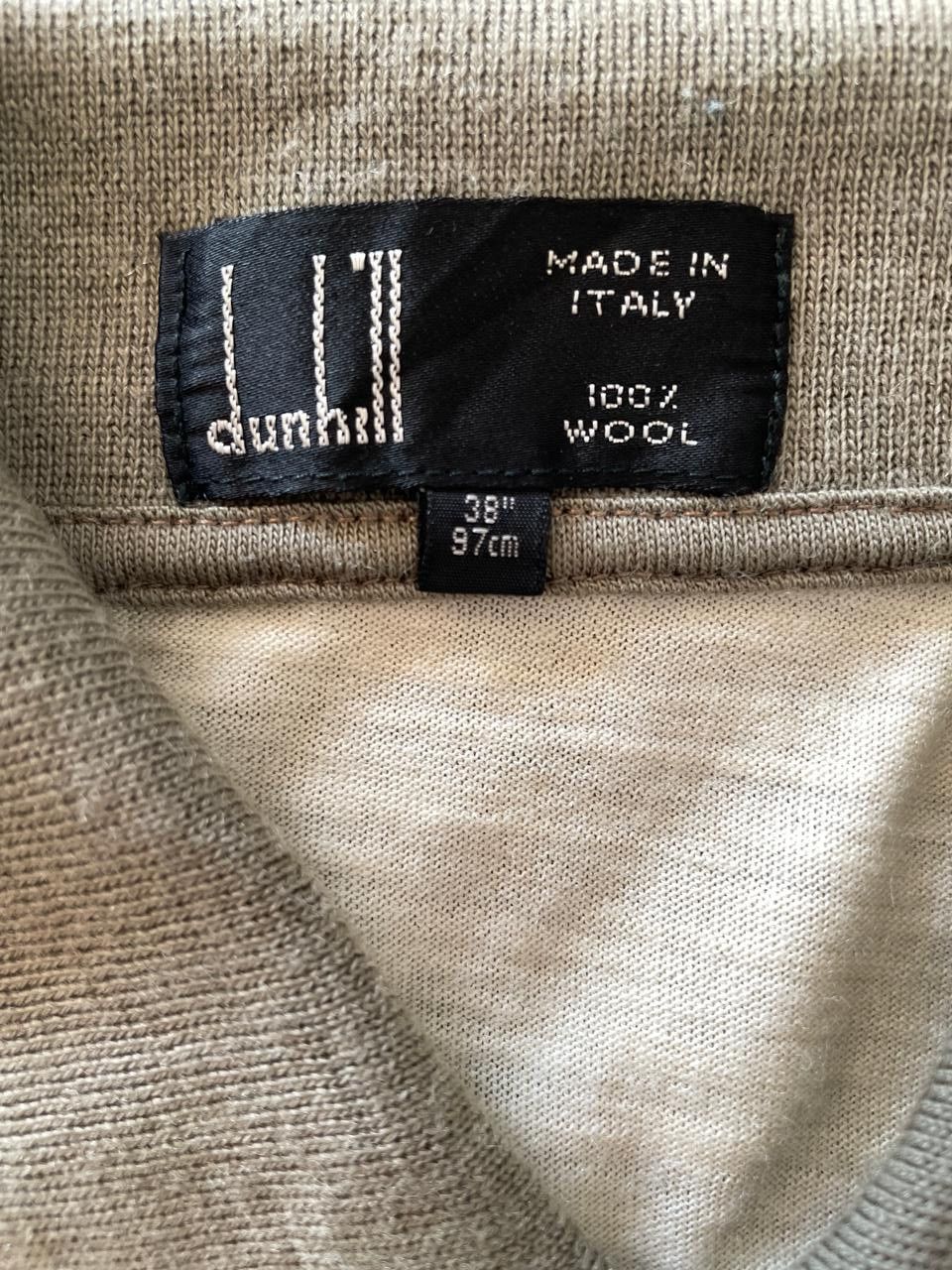 Alfred Dunhill Vintage Dunhill Long Sleeve Polo Sport Made in Italy Ski Size US M / EU 48-50 / 2 - 5 Thumbnail