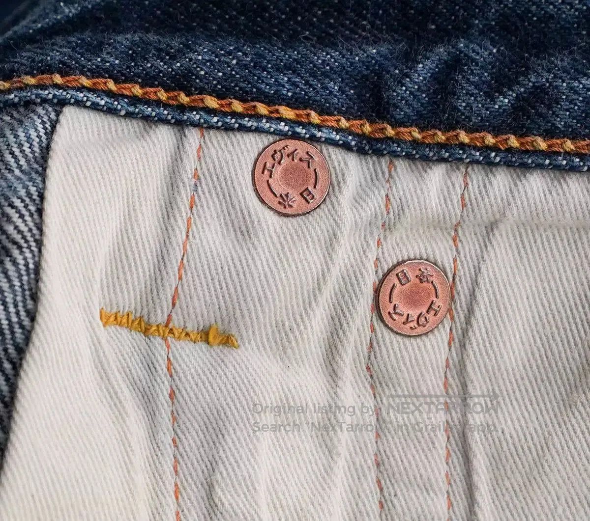 Evisu evisu no.1 2000 jeans original wash. Size US 38 / EU 54 - 9 Thumbnail