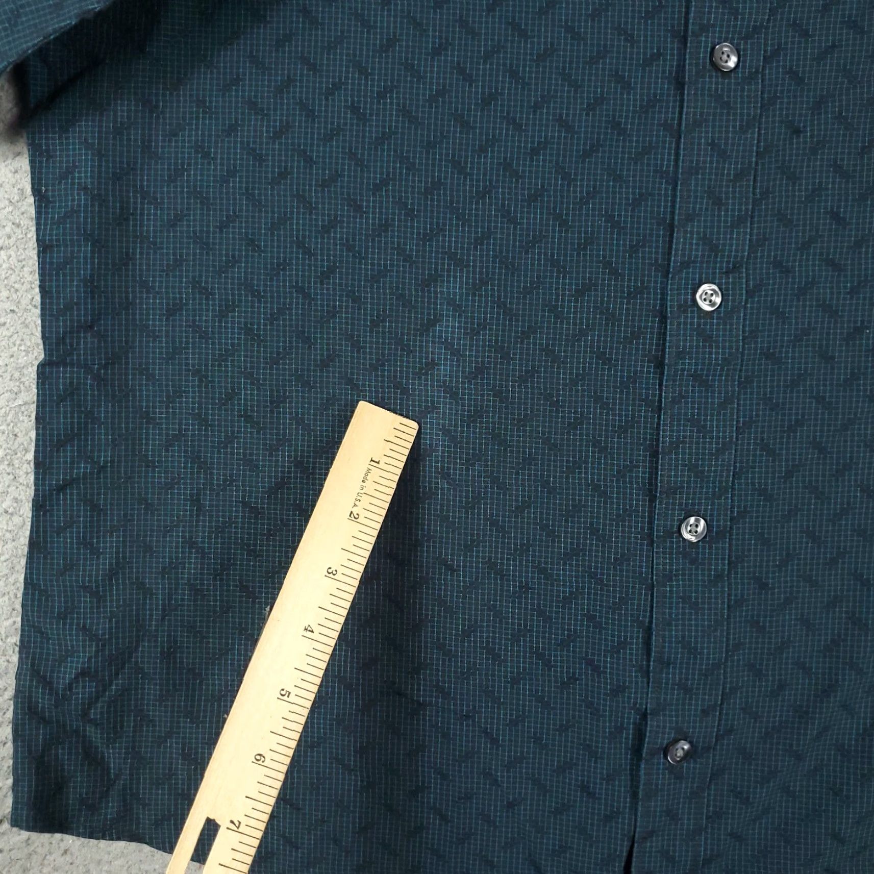 Original Penguin Original Penguin Blue Check Button-Up Shirt Mens XL Long Sleeve Casual Size US XL / EU 56 / 4 - 3 Thumbnail