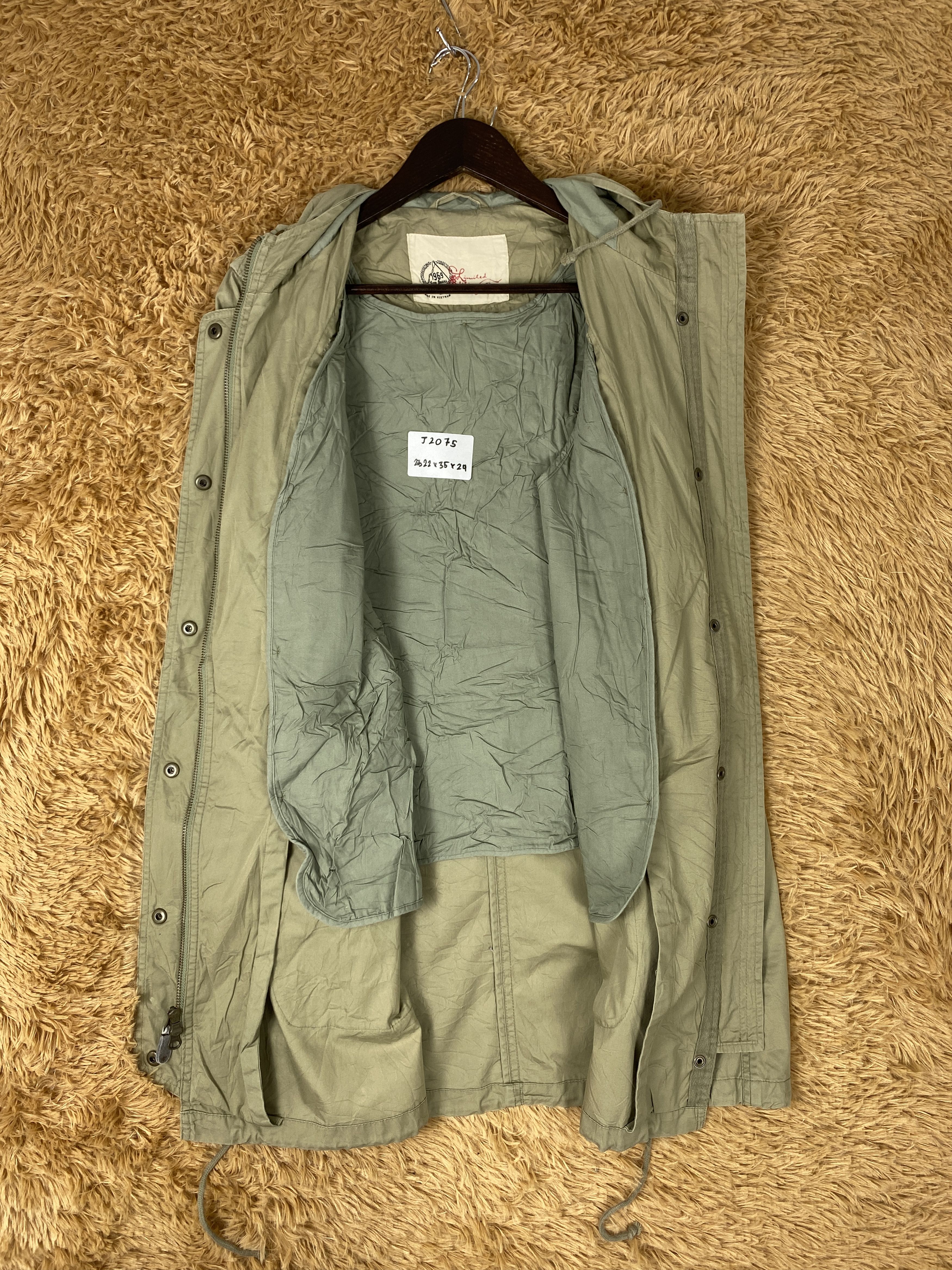 Gap Vintage Gap Jeans Hoodie Multi Pocket Utility Parkas J2075 Size US S / EU 44-46 / 1 - 6 Thumbnail