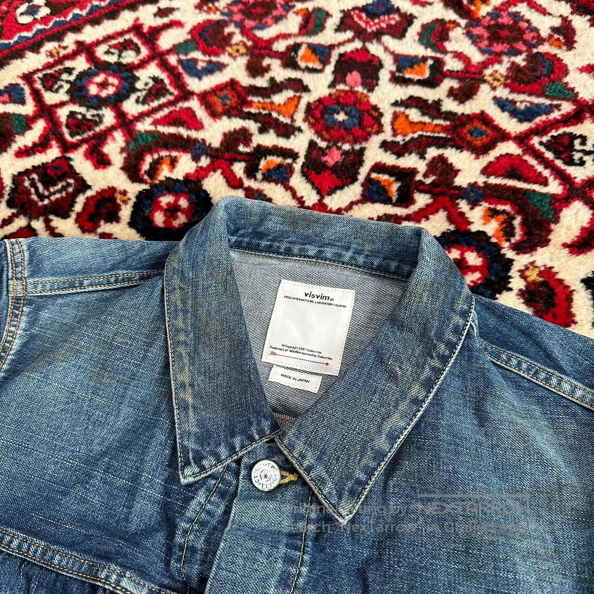 Visvim visvim 20ss 101 dry999 Denim Jacket. Size US L / EU 52-54 / 3 - 5 Thumbnail