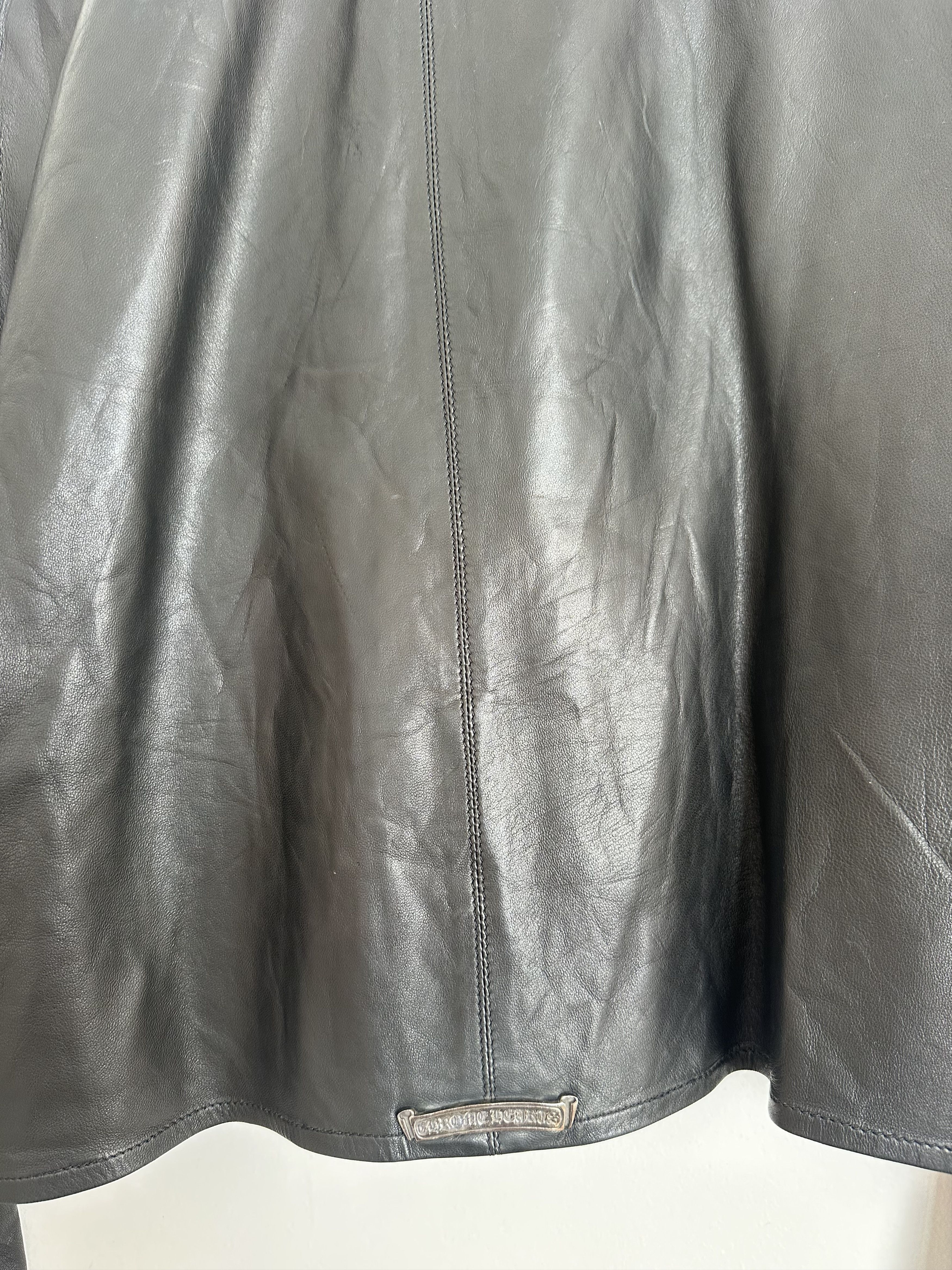 Chrome Hearts Chrome Hearts Leather Jacket Size US M / EU 48-50 / 2 - 9 Thumbnail