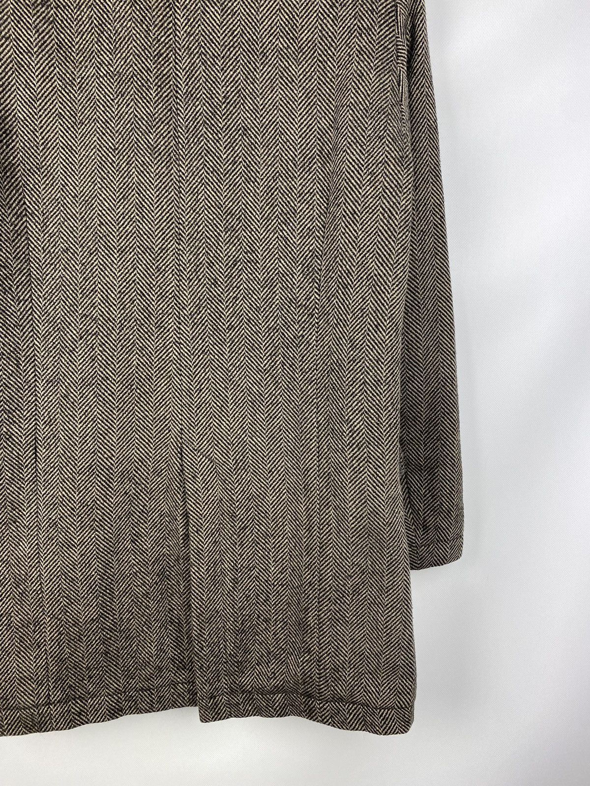 Hugo Boss Hugo Boss men’s wool herringbone coat jacket Size US M / EU 48-50 / 2 - 18 Thumbnail