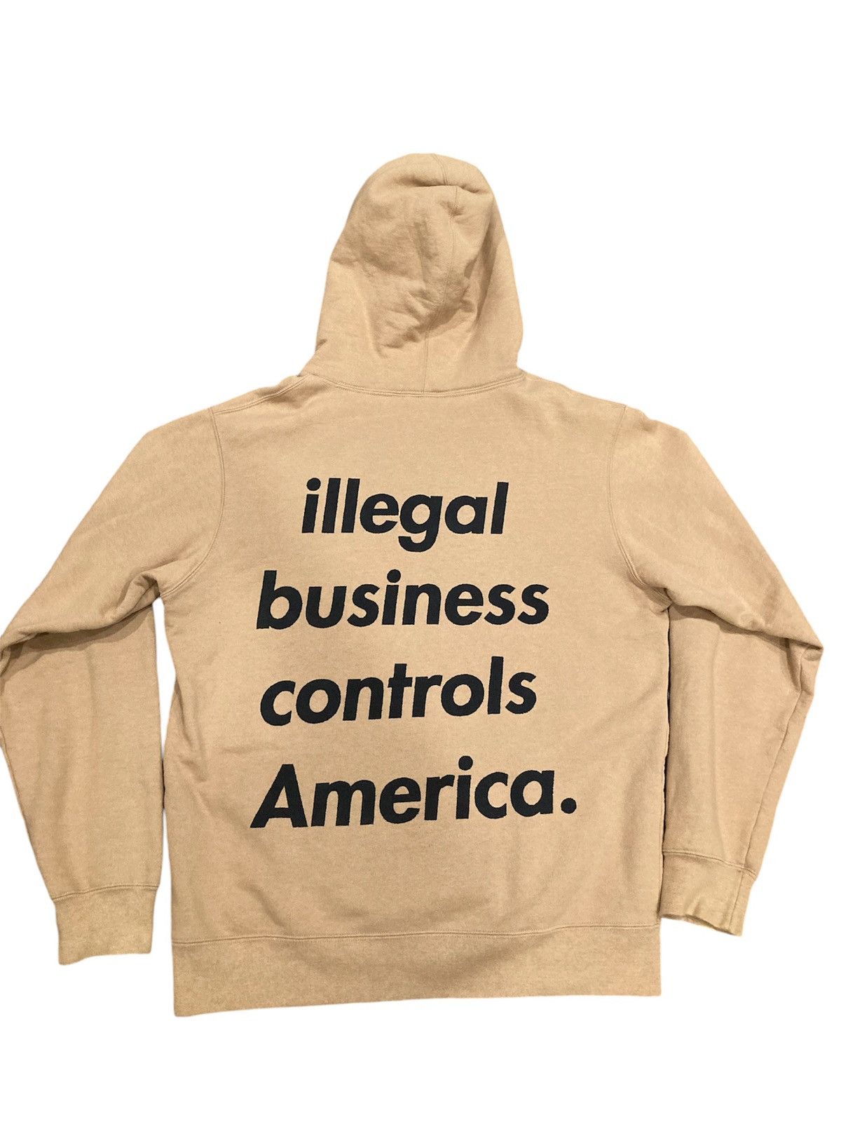 Supreme Supreme Illegal Business Controls America Hoodie | Grailed