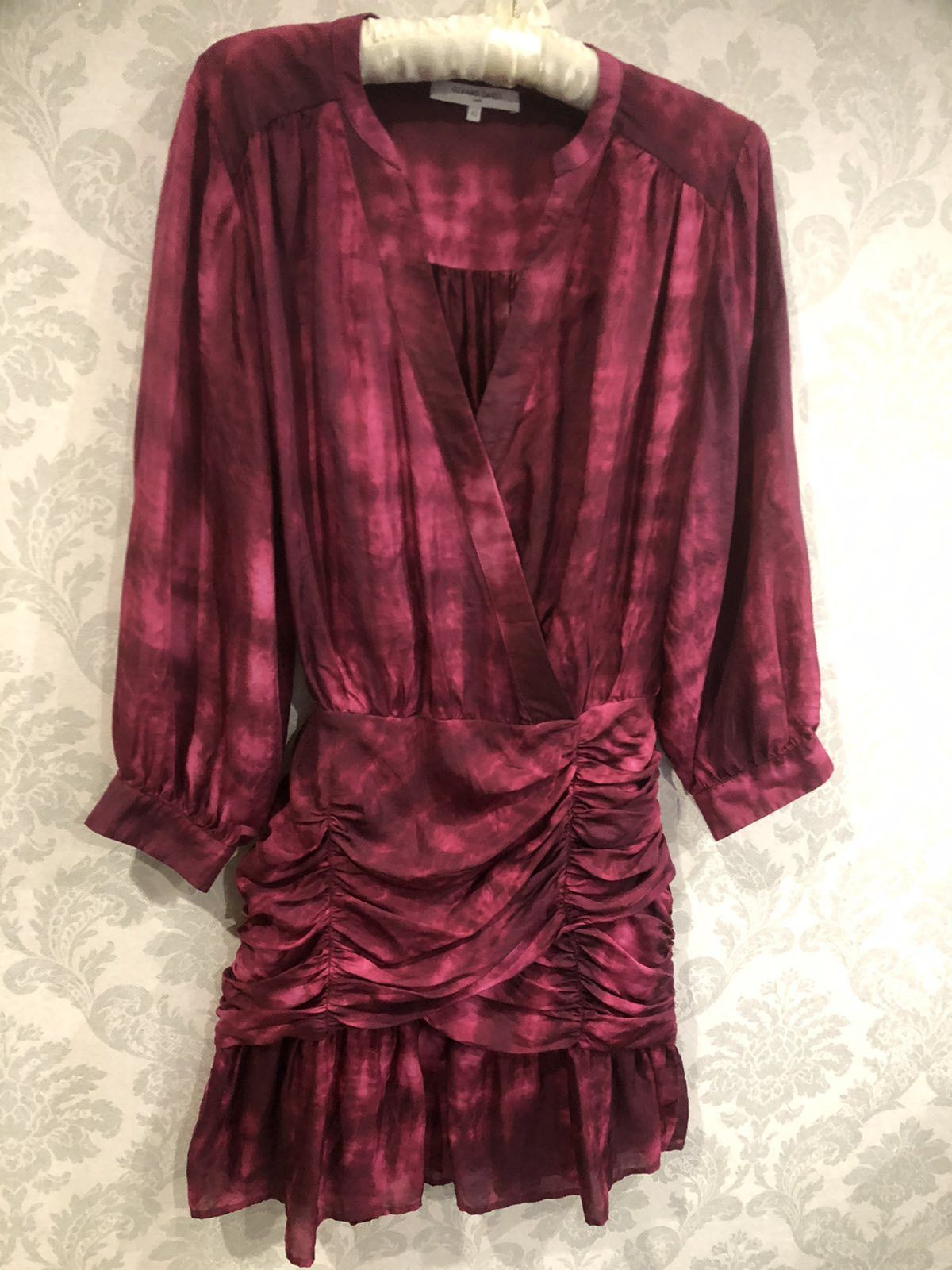 Gerard Darel Gerard Darel Paris silk pink mini dress Size M / US 6-8 / IT 42-44 - 2 Thumbnail