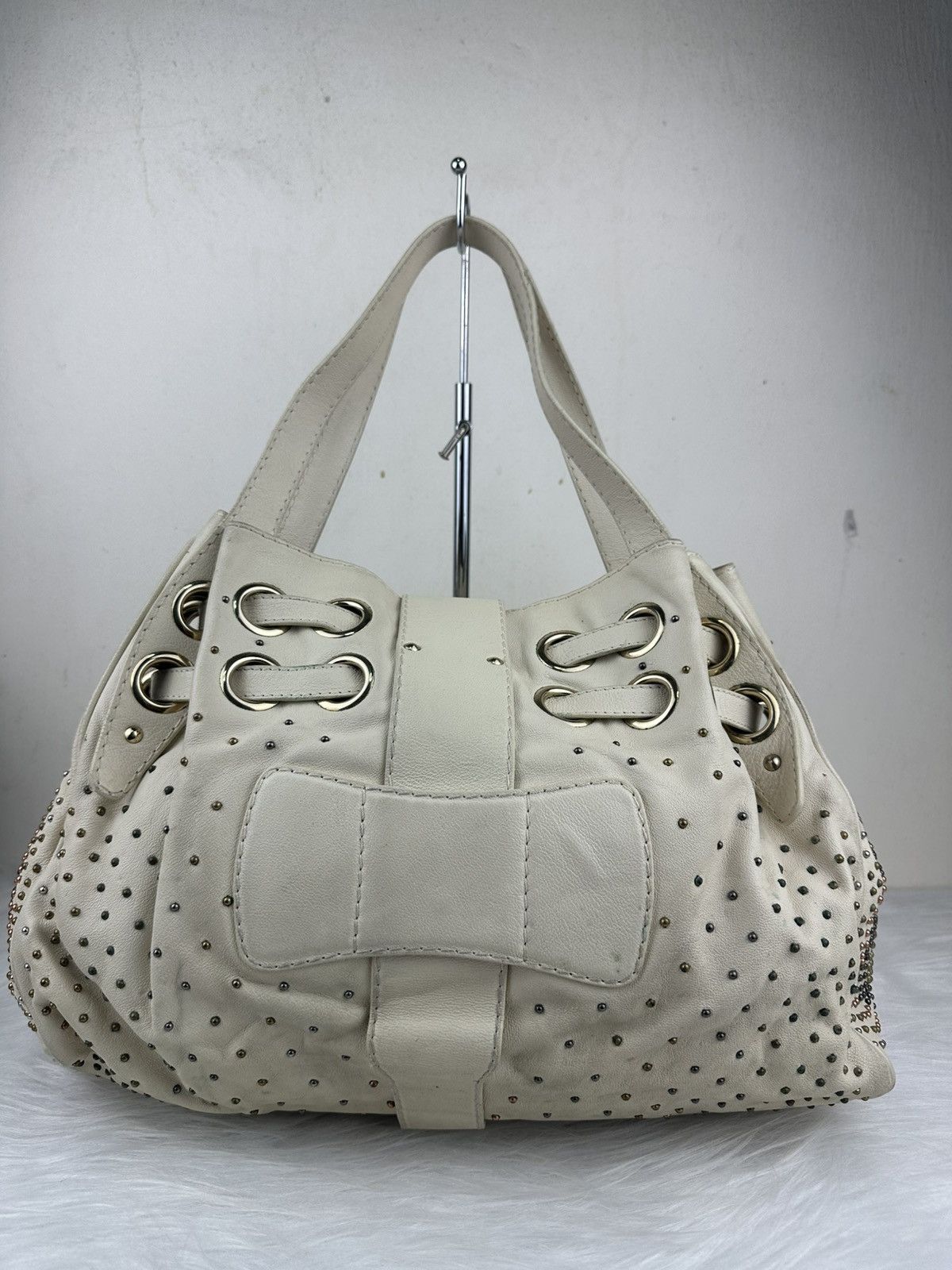 Jimmy Choo Jimmy Choo Leather Shoulder Bag Size ONE SIZE - 3 Thumbnail