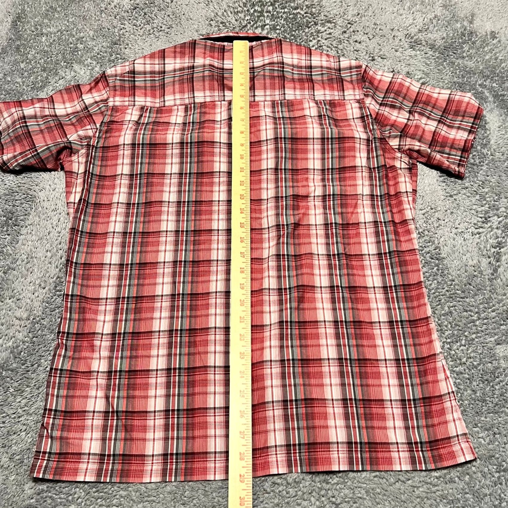 Vintage Kuhl Shirt Mens M Red Eluxur Plaid Short Sleeve Button Down Hiking Casual Size US M / EU 48-50 / 2 - 6 Thumbnail