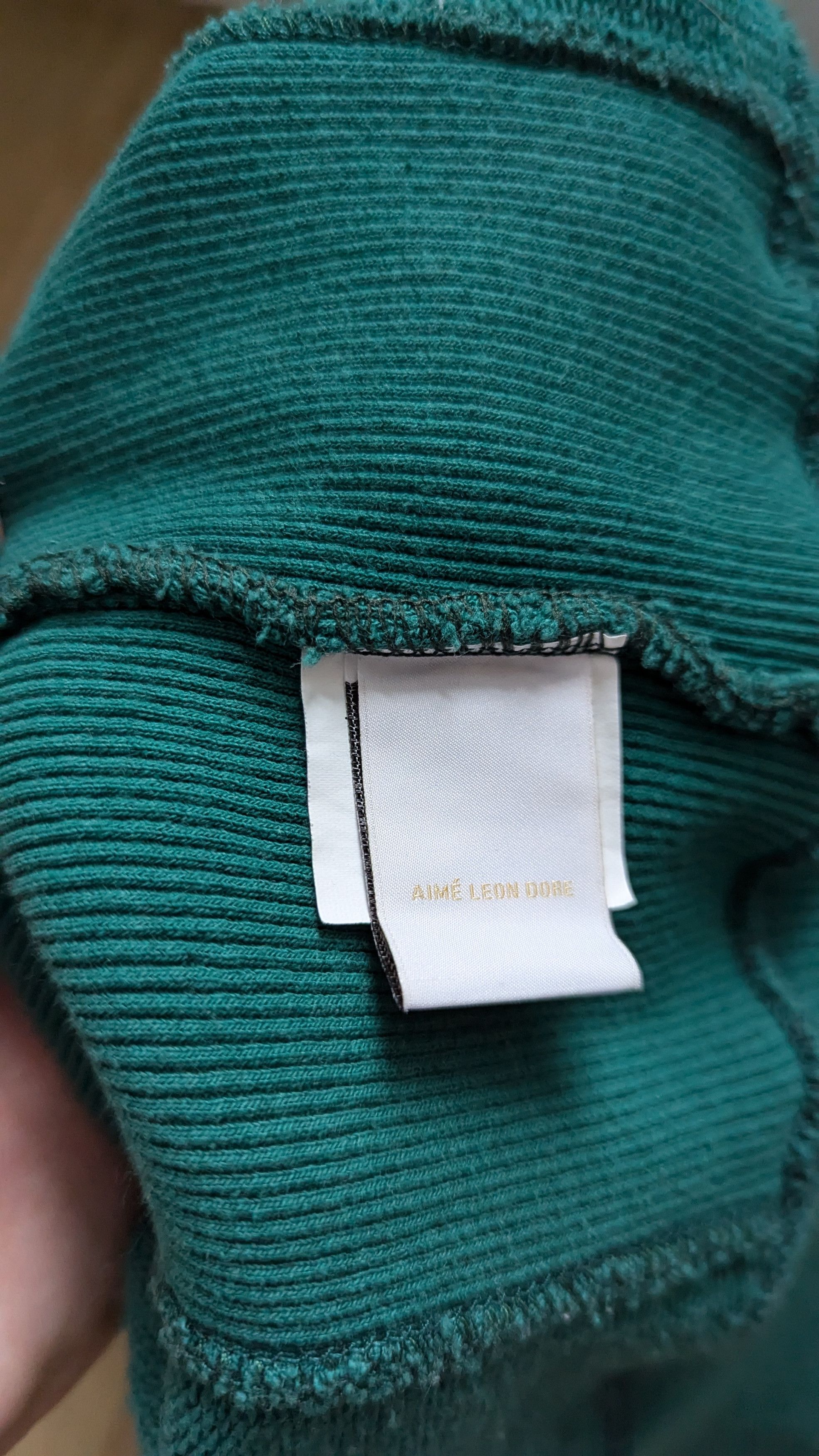Aime Leon Dore Hoodie green 2019 made in Canada Size US M / EU 48-50 / 2 - 4 Thumbnail