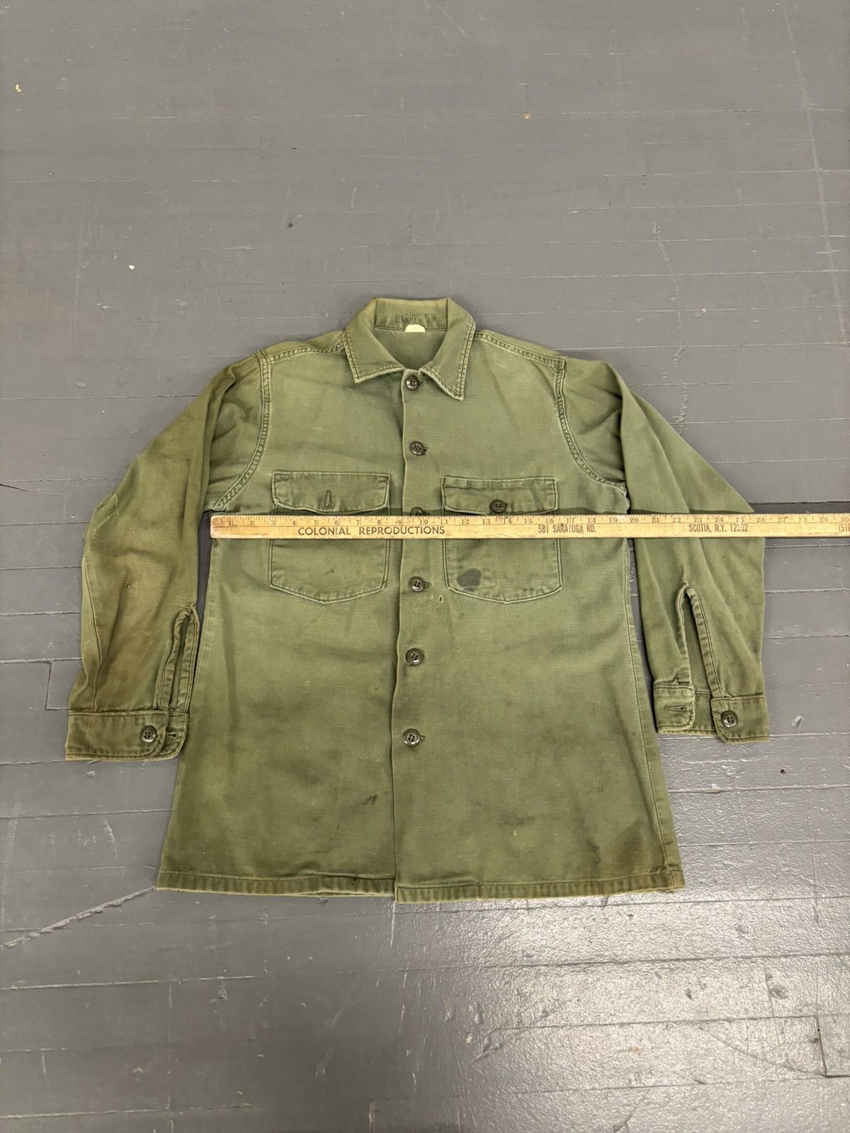 Vintage Vintage 70s USMC military shirt Size US L / EU 52-54 / 3 - 5 Thumbnail