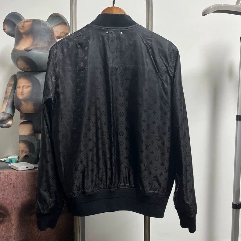 Louis Vuitton Louis Vuitton Leather full print reversible jacket 2504-Nex Size US M / EU 48-50 / 2 - 2 Thumbnail