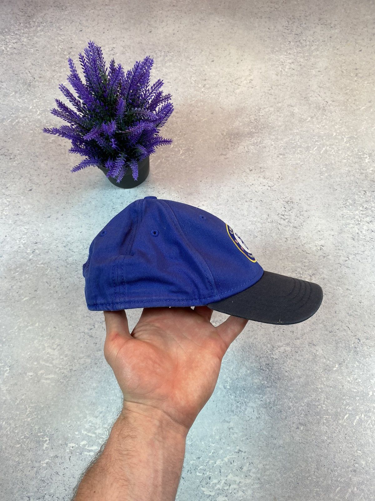Chelsea Soccer × Designer Chelsea Junior Blue Cap Size ONE SIZE - 4 Thumbnail