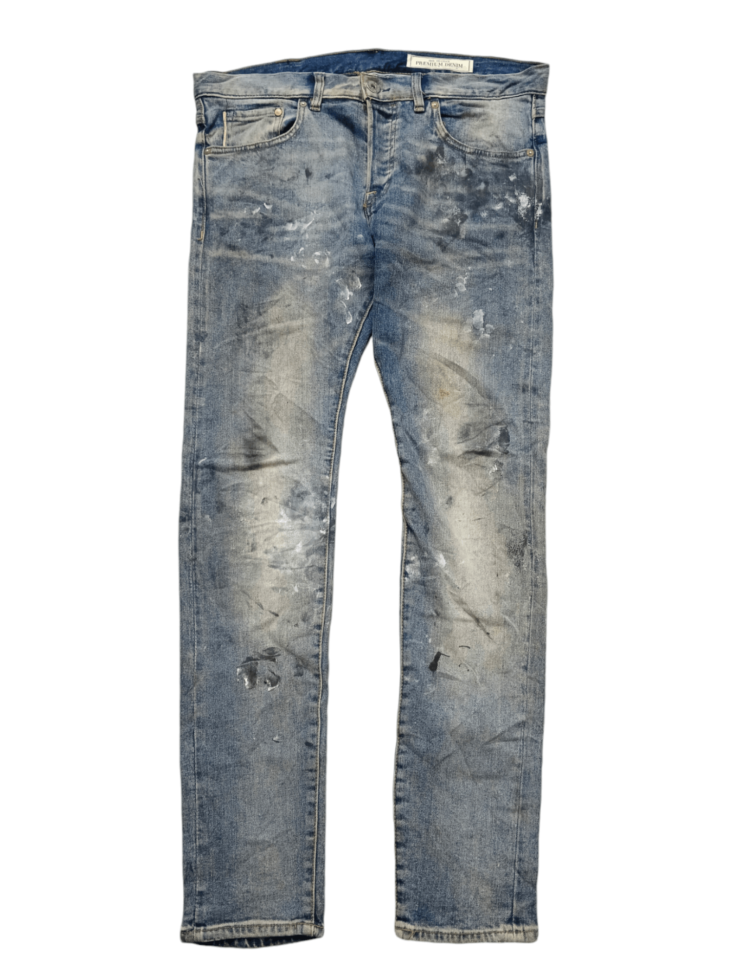 H&M × If Six Was Nine SICK DiSTRESSED SELVEDGE H&M DENIM PANTS Size US 32 / EU 48 - 1 Thumbnail