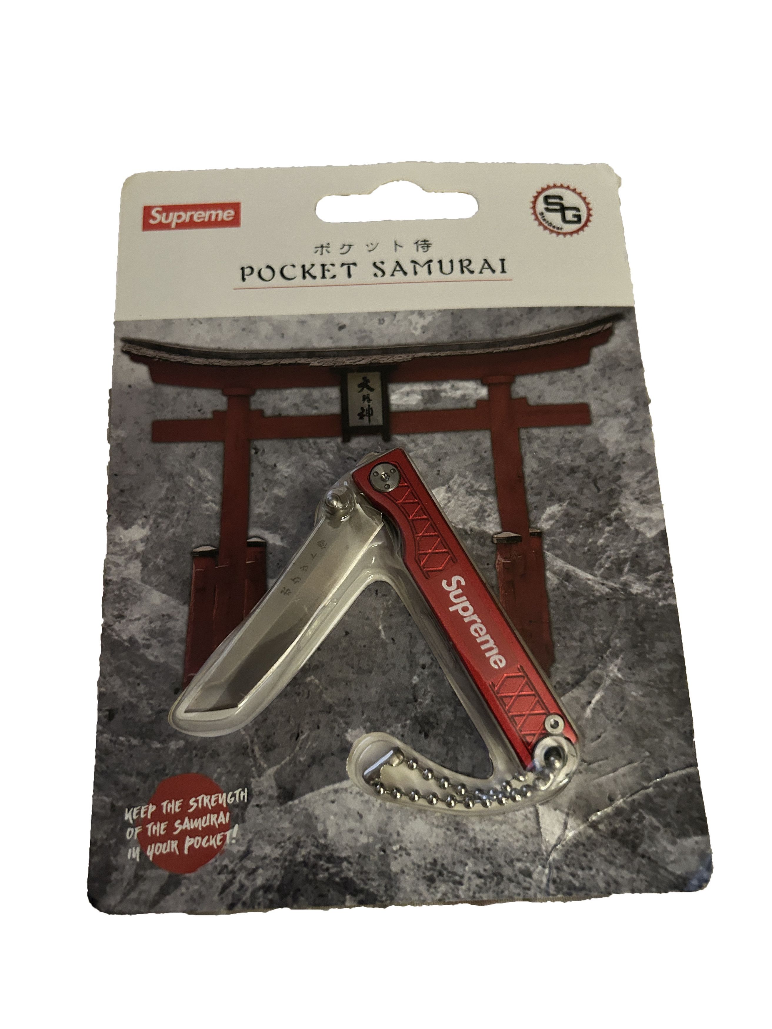 image of Supreme Statgear Pocket Samurai Red, Men's