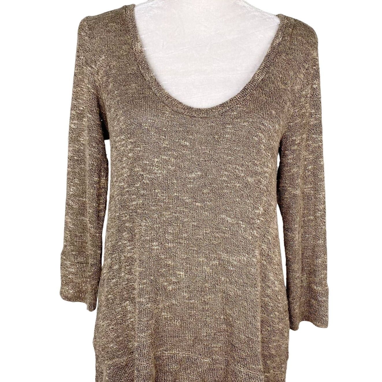 Other Soft Joie Sweater Small Boat Neck Beige Lightweight Size S / US 4 / IT 40 - 7 Thumbnail