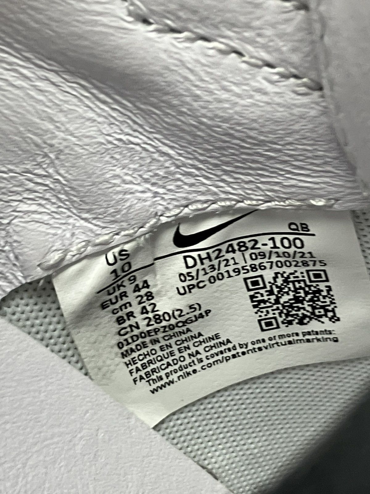 Nike Nike Kwondo 1 G-Dragon Peaceminusone Triple White Size 10 Size US 10 / EU 43 - 8 Thumbnail