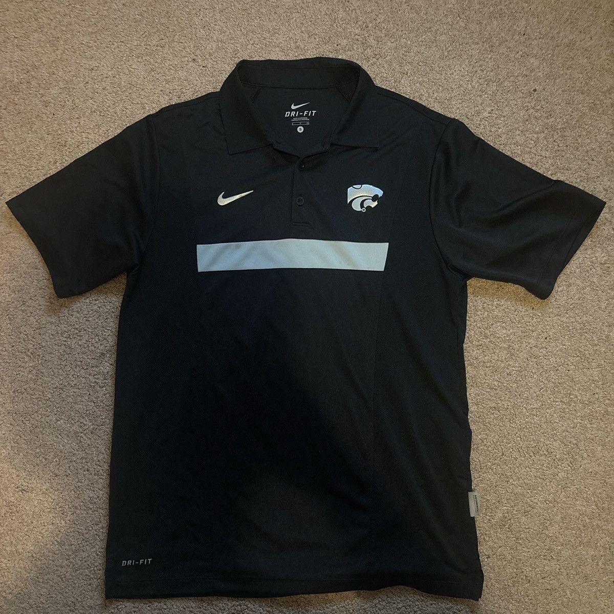 Nike Nike Kansas State Polo Shirt Size US S / EU 44-46 / 1 - 1 Thumbnail
