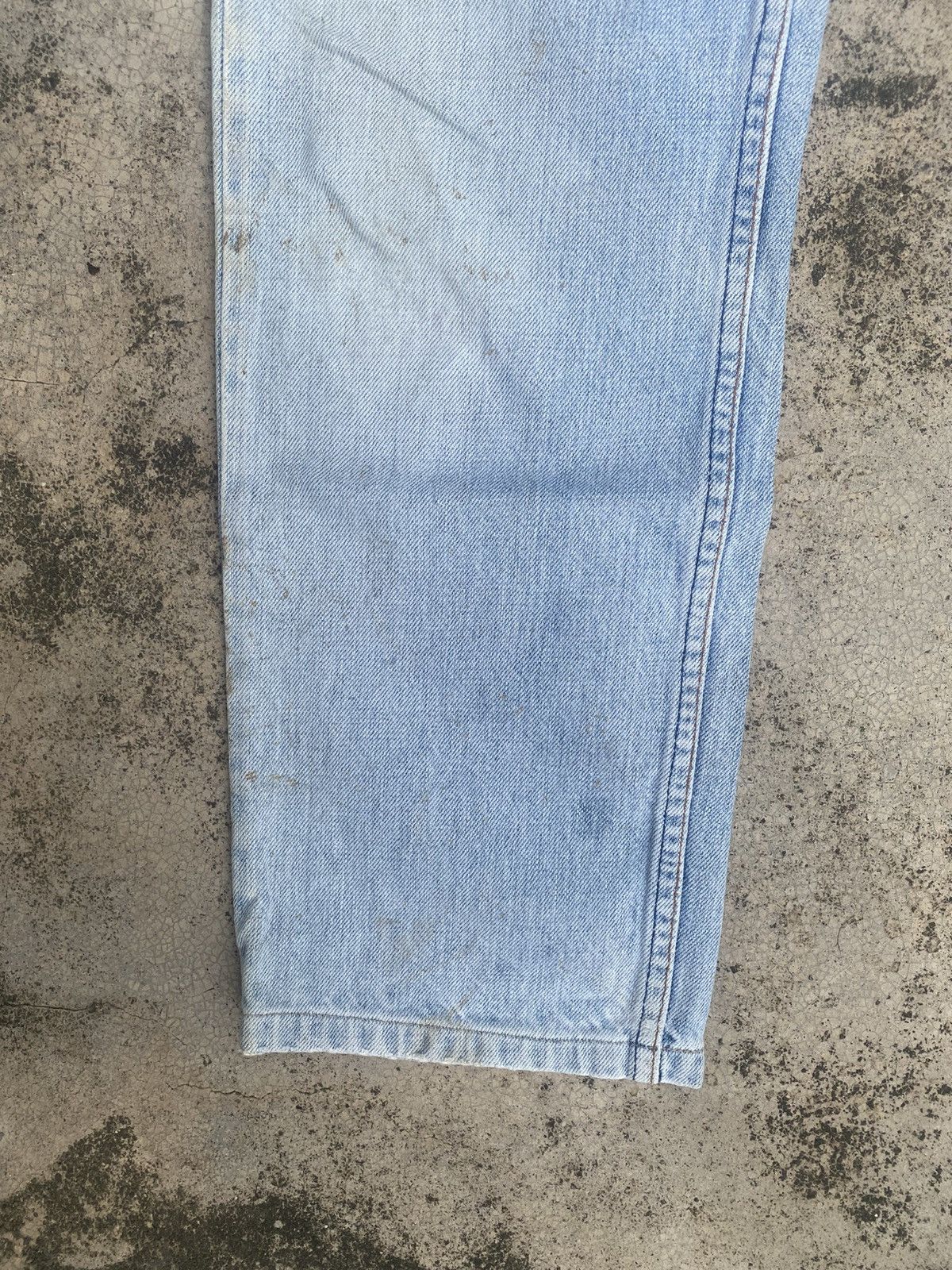 Levi's × Levi's Vintage Clothing × Vintage Vintage Levis 501 Straight Cut Faded Blue Size US 29 - 10 Thumbnail