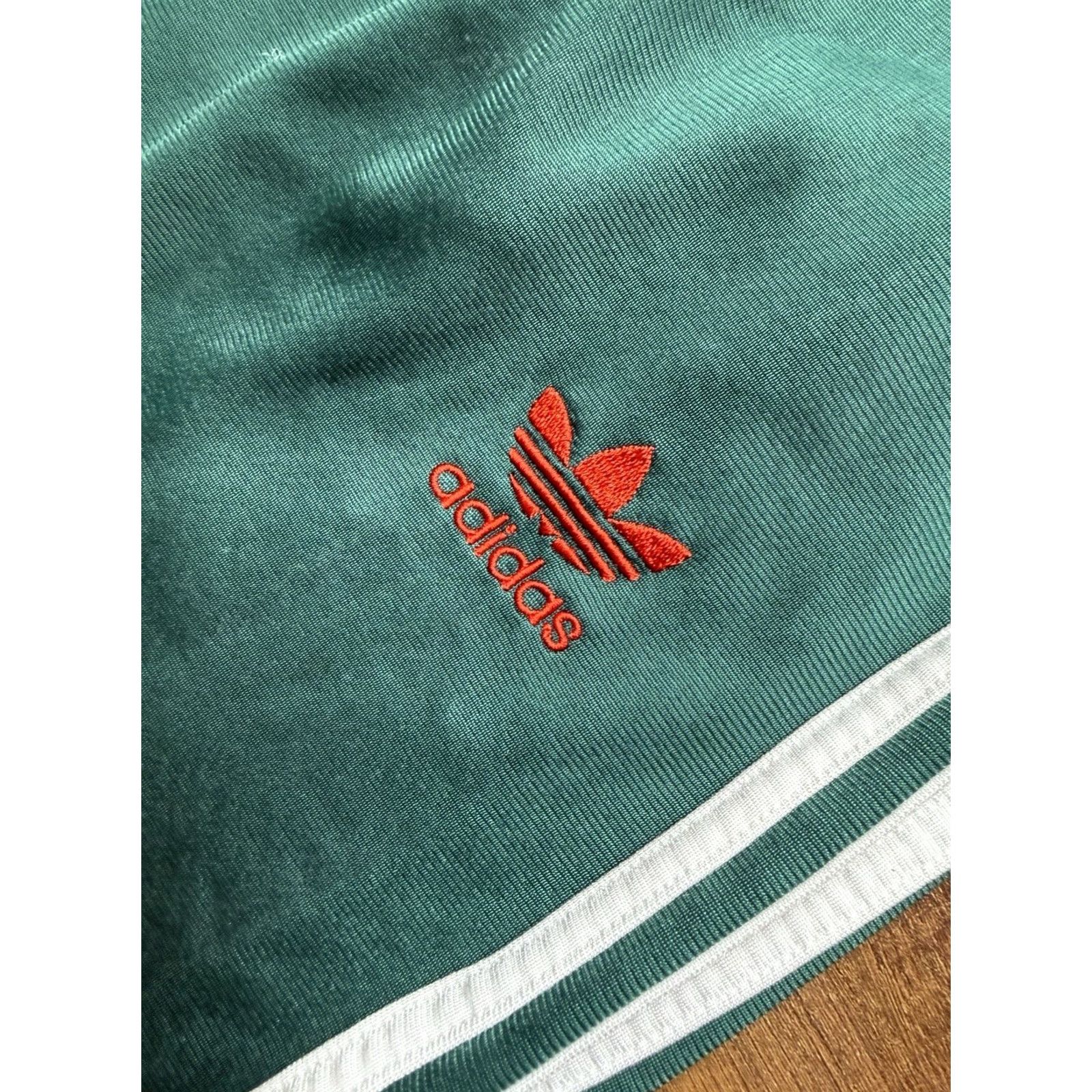 Adidas VINTAGE Adidas Kareem abdul-jabbar Warm Up Firebird Track Pants Men XL Teal Green Firebird Track Pants Mens XL Size US 36 / EU 52 - 4 Thumbnail