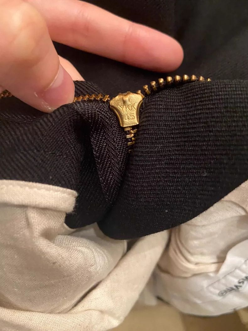 Visvim visvim size 2 15aw black wool trousers Size US 28 / EU 44 - 8 Thumbnail