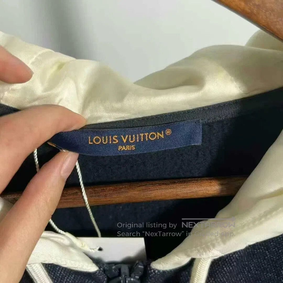 Louis Vuitton louis vuitton logo hoodie jacket XL. Size US XL / EU 56 / 4 - 3 Thumbnail