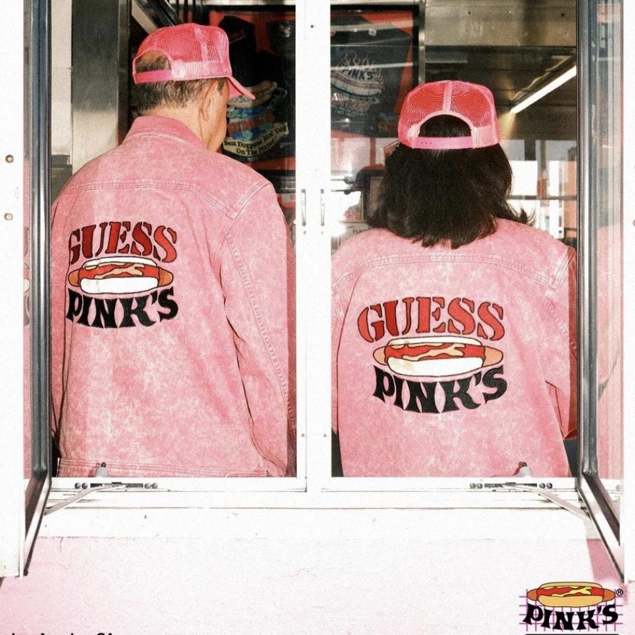 Guess Guess x Pink’s Hotdogs Denim Jacket Size US L / EU 52-54 / 3 - 2 Thumbnail