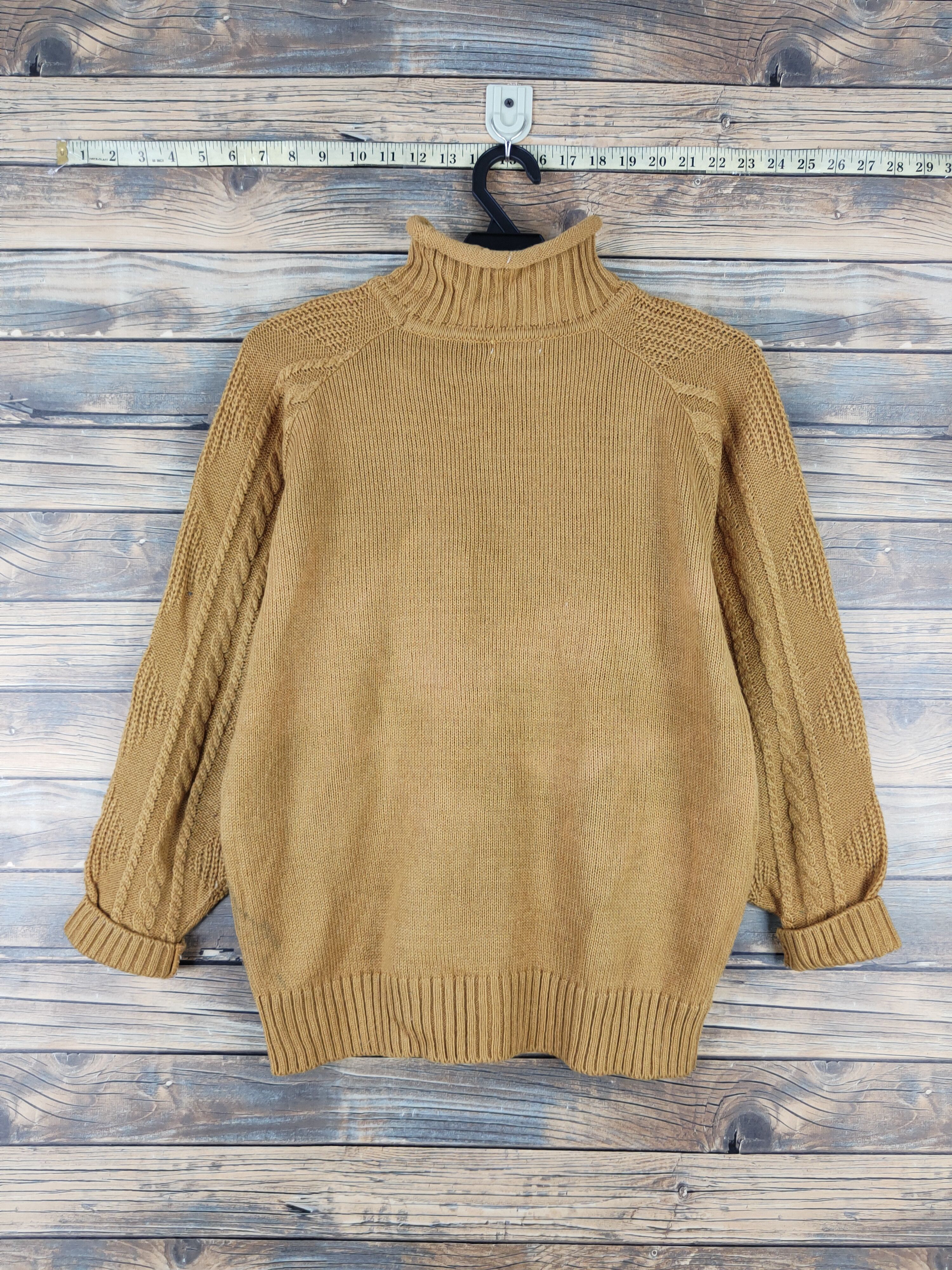 Vintage Bela Mustard Golfing Knitwear Sweatshirts #W2147 Size M / US 6-8 / IT 42-44 - 9 Thumbnail